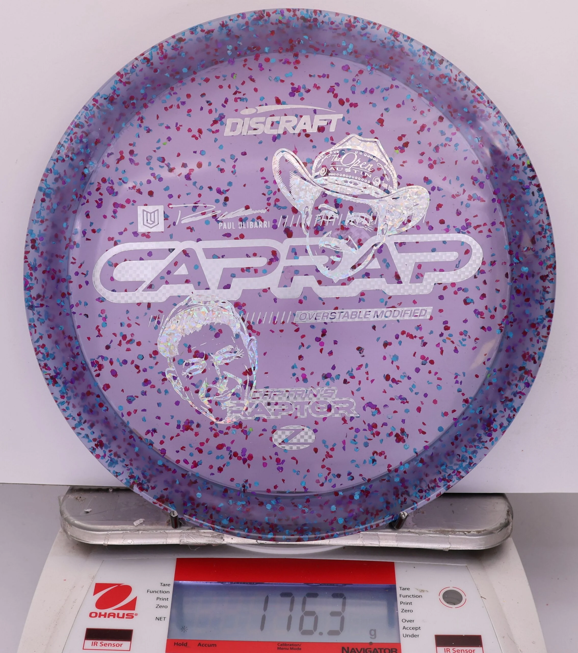867910 Z Confetti Captain's Raptor, 2026 Paul Ulibari Faces - #04 Purple, 176
