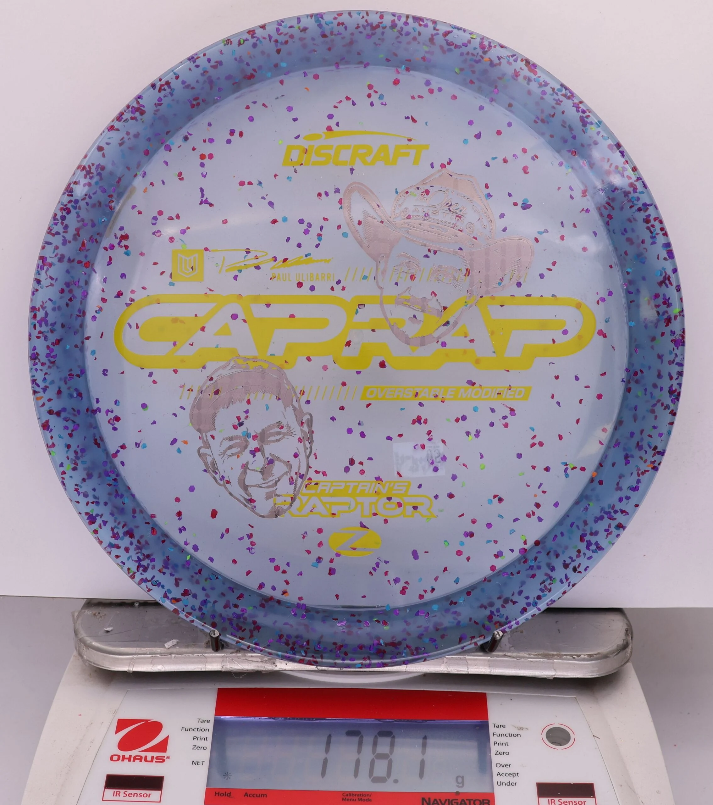 867911 Z Confetti Captain's Raptor, 2026 Paul Ulibari Faces - #05 Blurple, 178