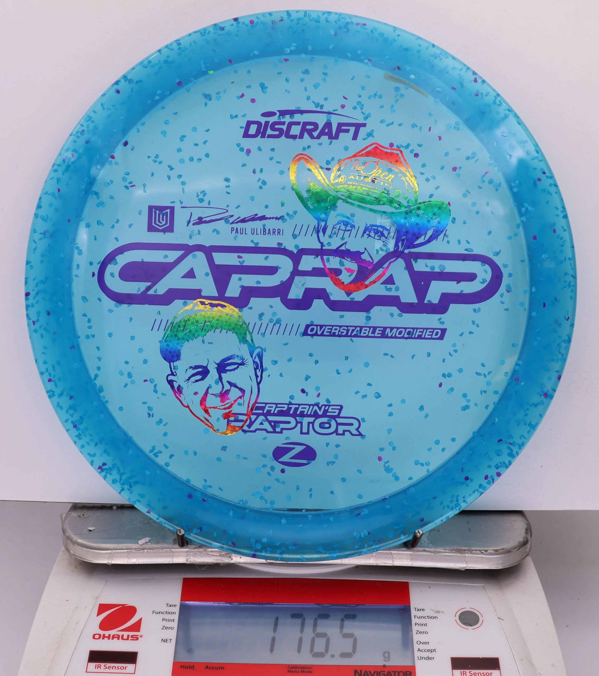 867937 Z Confetti Captain's Raptor, 2026 Paul Ulibari Faces - #07 Blue, 177
