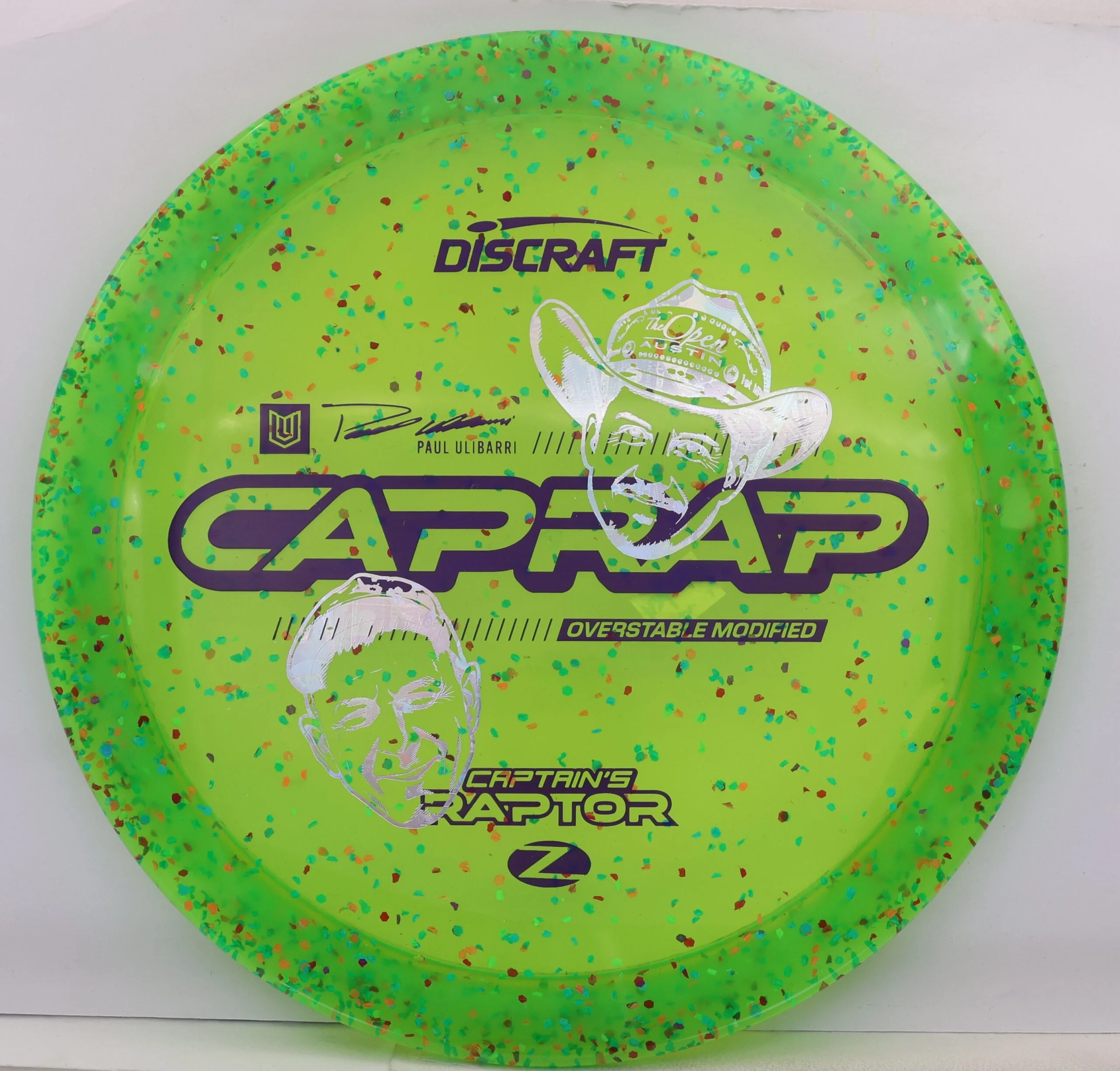 Z Confetti Captain's Raptor, 2026 Paul Ulibari Faces - Image 2