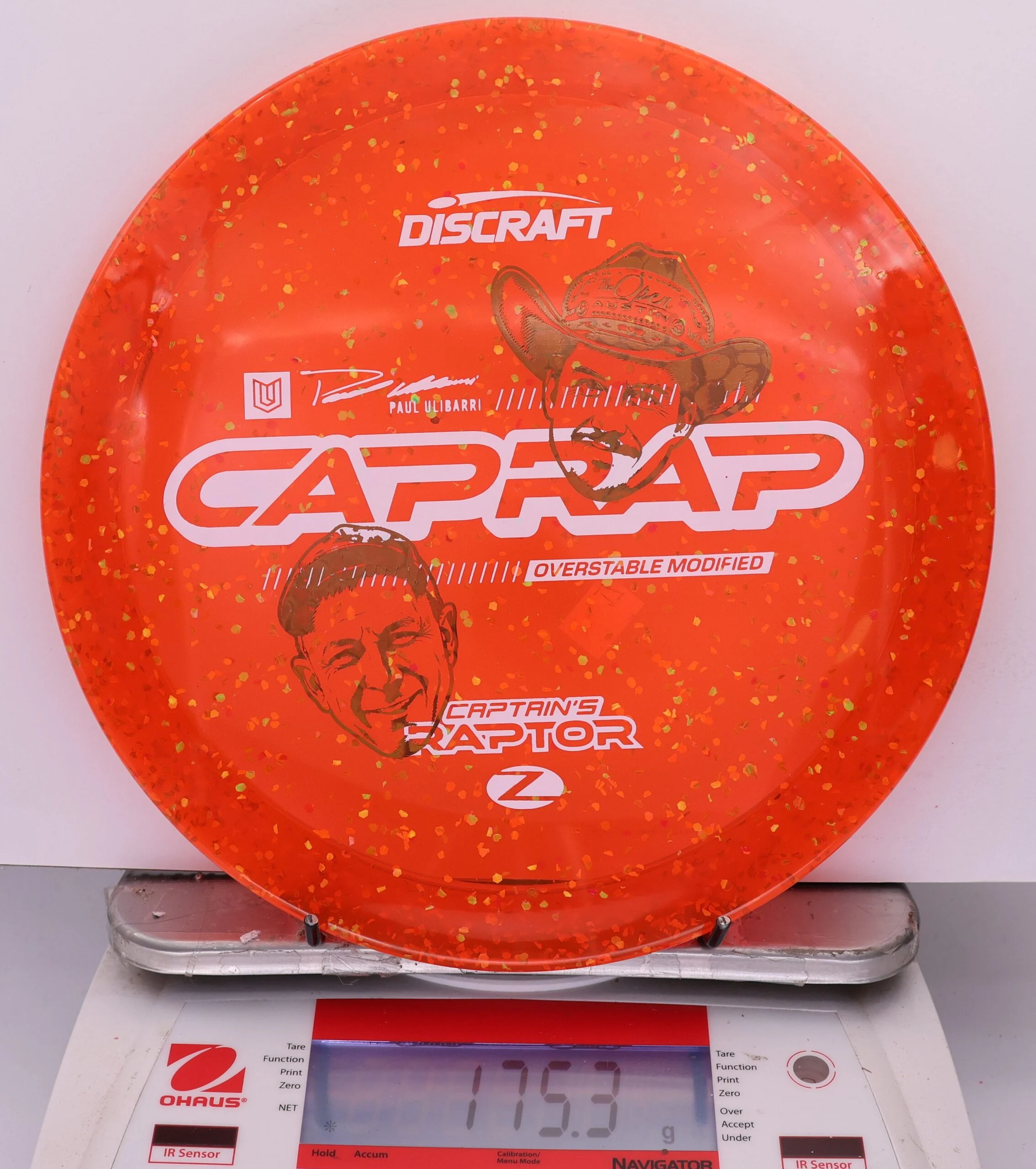 867995 Z Confetti Captain's Raptor, 2026 Paul Ulibari Faces - #17 Red, 175