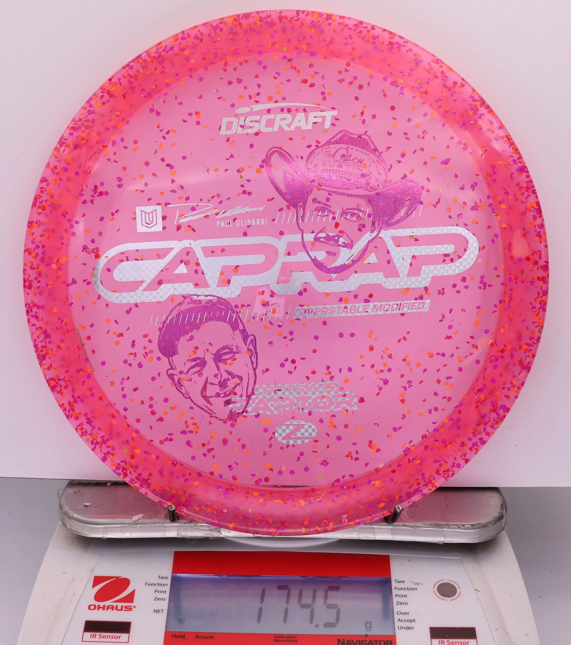 868025 Z Confetti Captain's Raptor, 2026 Paul Ulibari Faces - #23 Magenta, 175