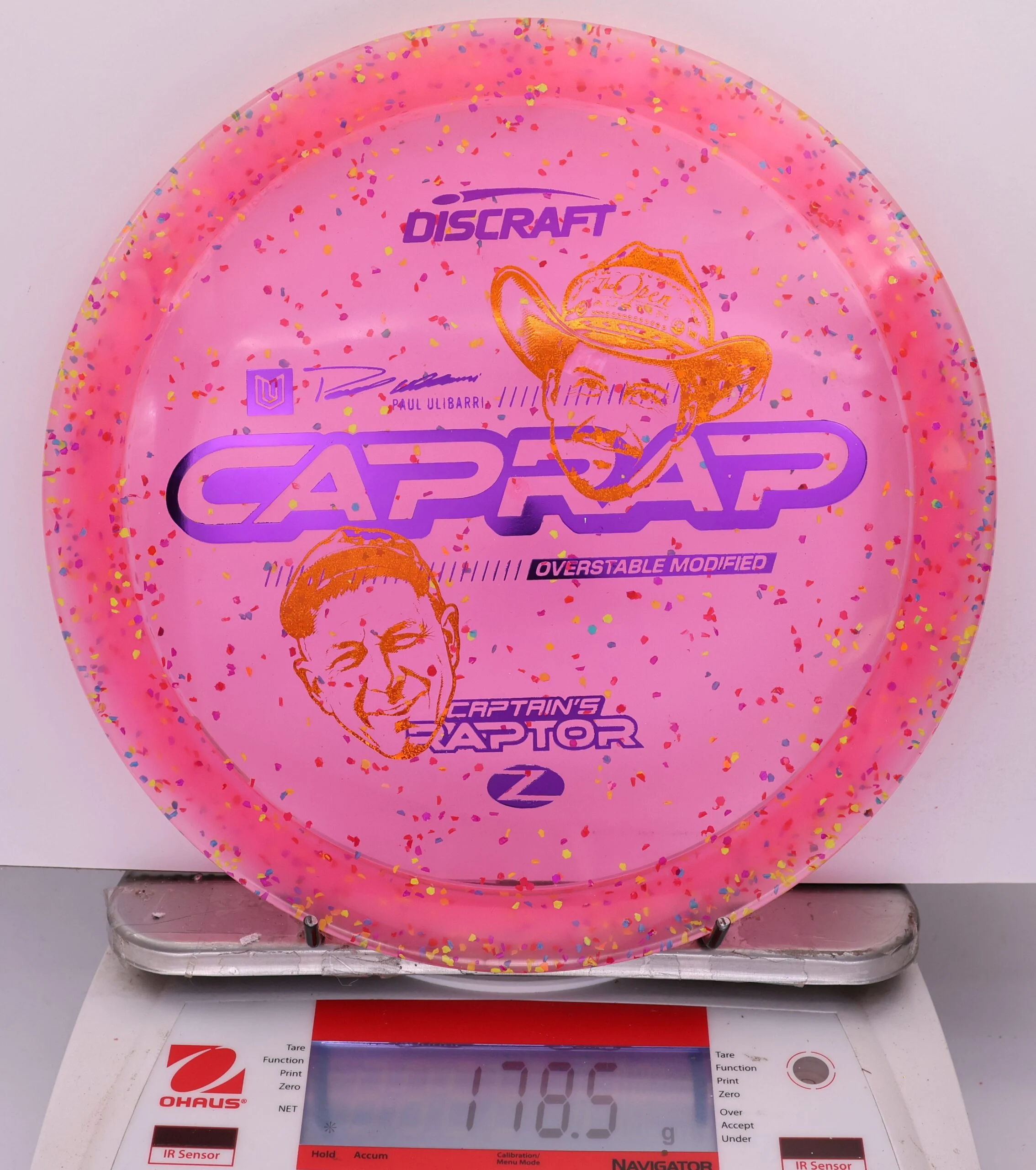 868026 Z Confetti Captain's Raptor, 2026 Paul Ulibari Faces - #24 Magenta, 179