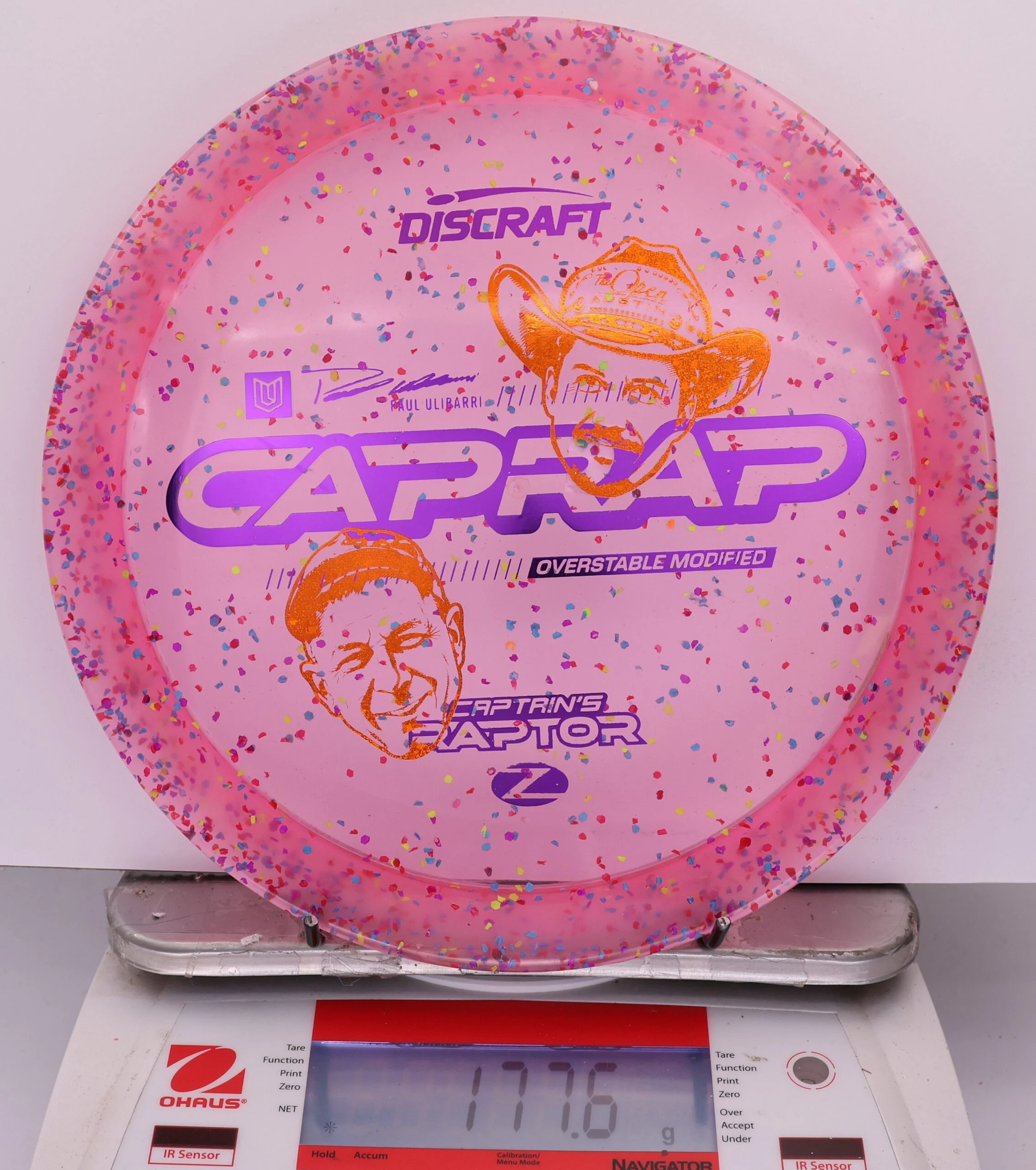 868027 Z Confetti Captain's Raptor, 2026 Paul Ulibari Faces - #25 Magenta, 178