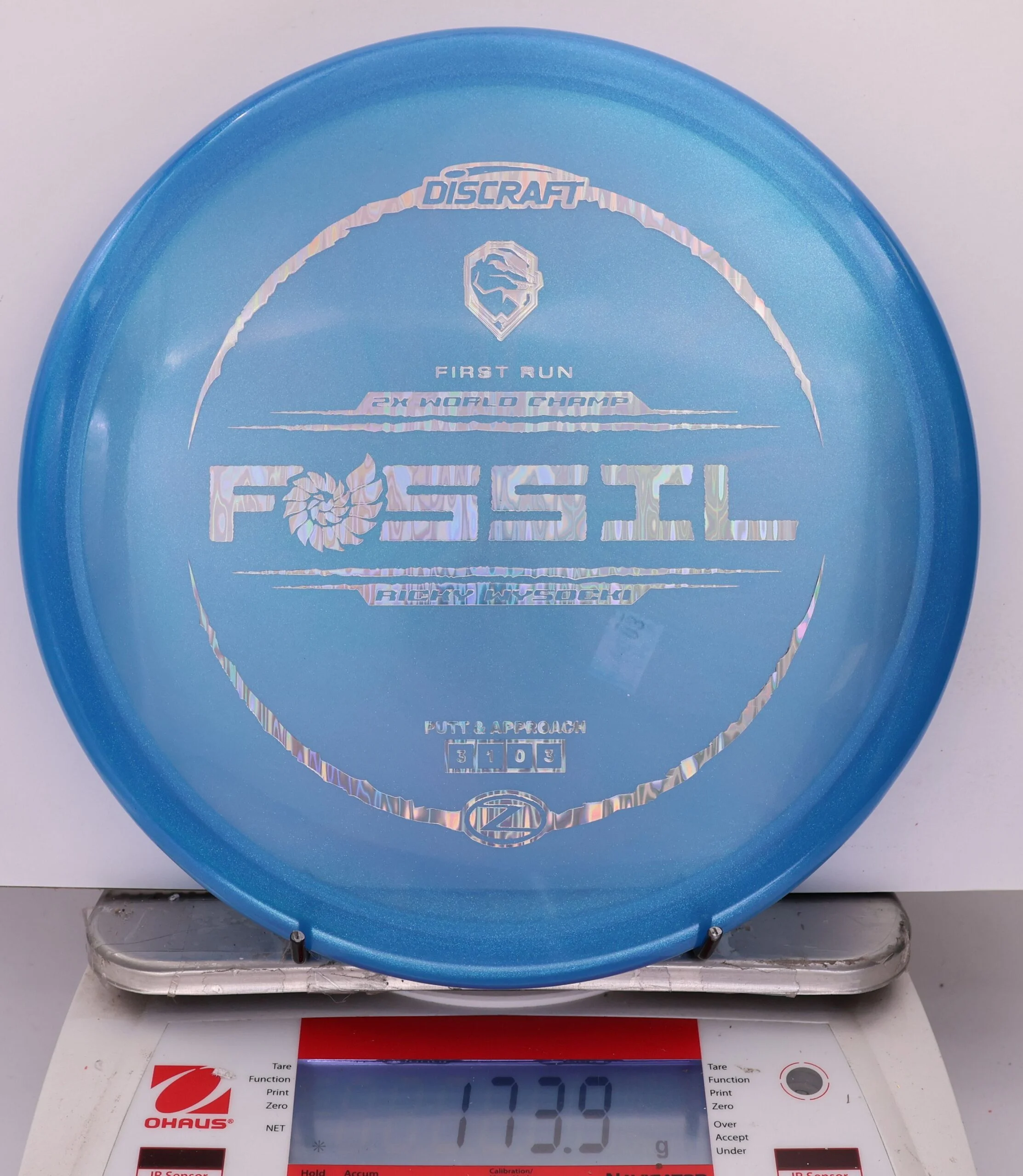 868079 Z Colorshift Fossil, Ricky Wysocki First Run - #03 Blue, 174