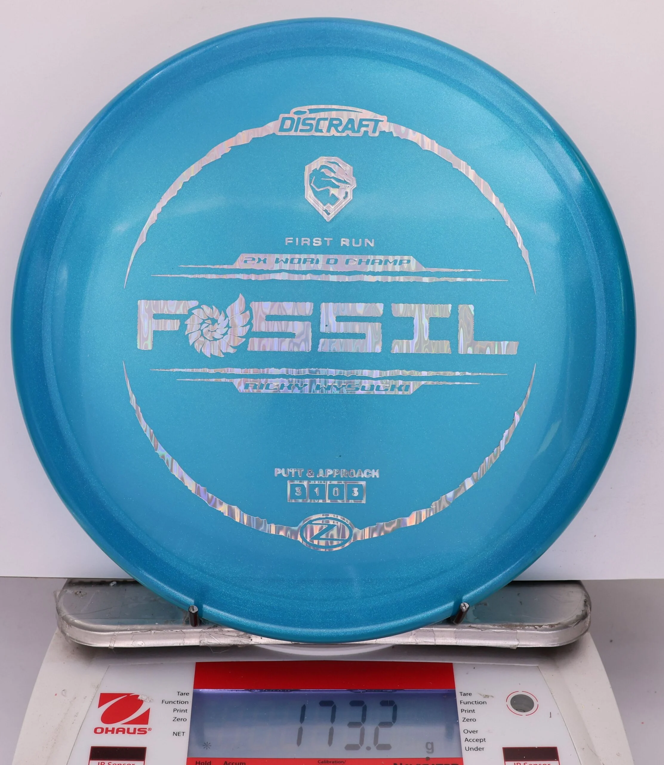 868080 Z Colorshift Fossil, Ricky Wysocki First Run - #04 Blue, 173