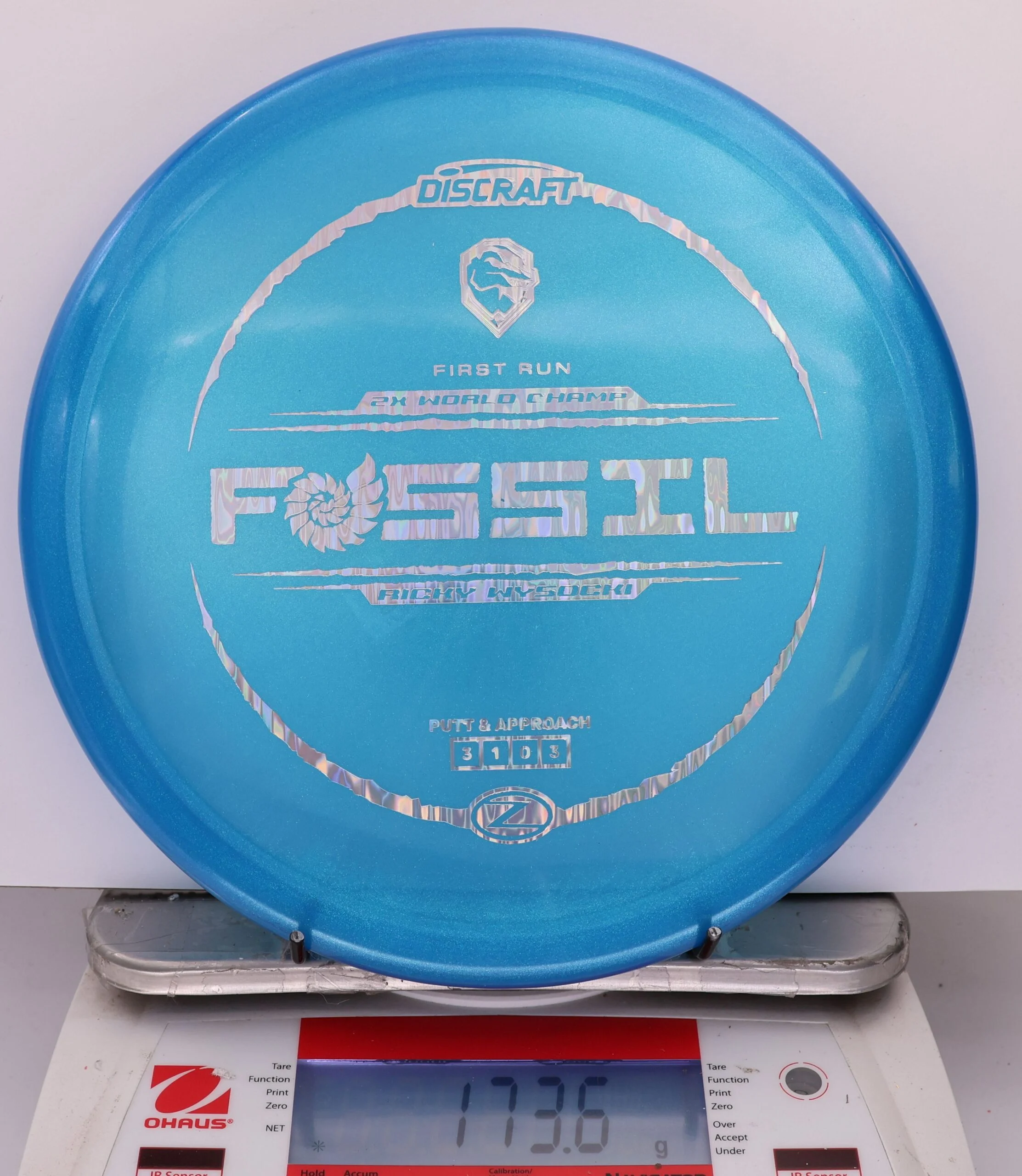 868081 Z Colorshift Fossil, Ricky Wysocki First Run - #05 Blue, 174