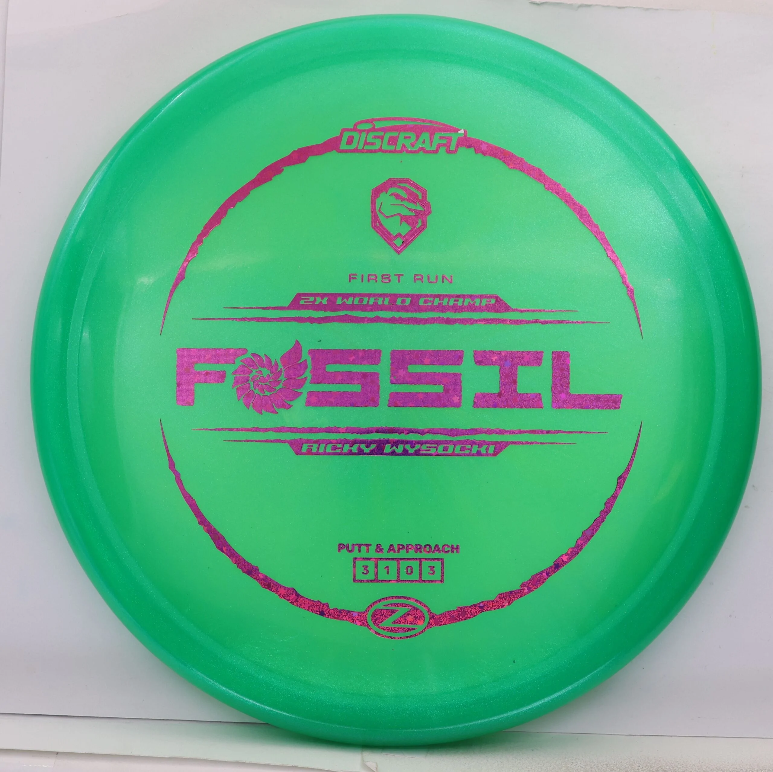 Z Colorshift Fossil, Ricky Wysocki First Run - Image 2