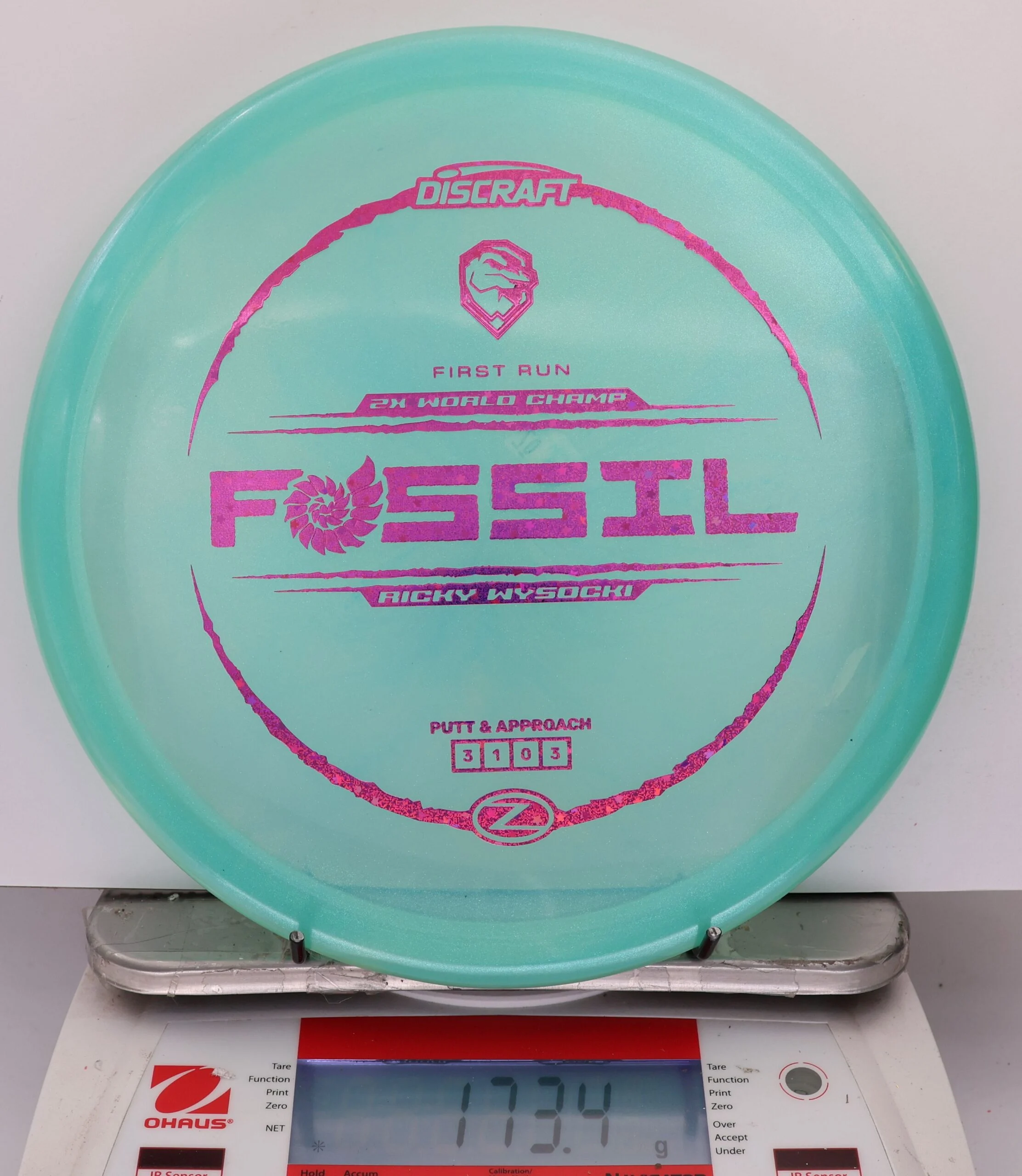 868103 Z Colorshift Fossil, Ricky Wysocki First Run - #07 Teal, 173
