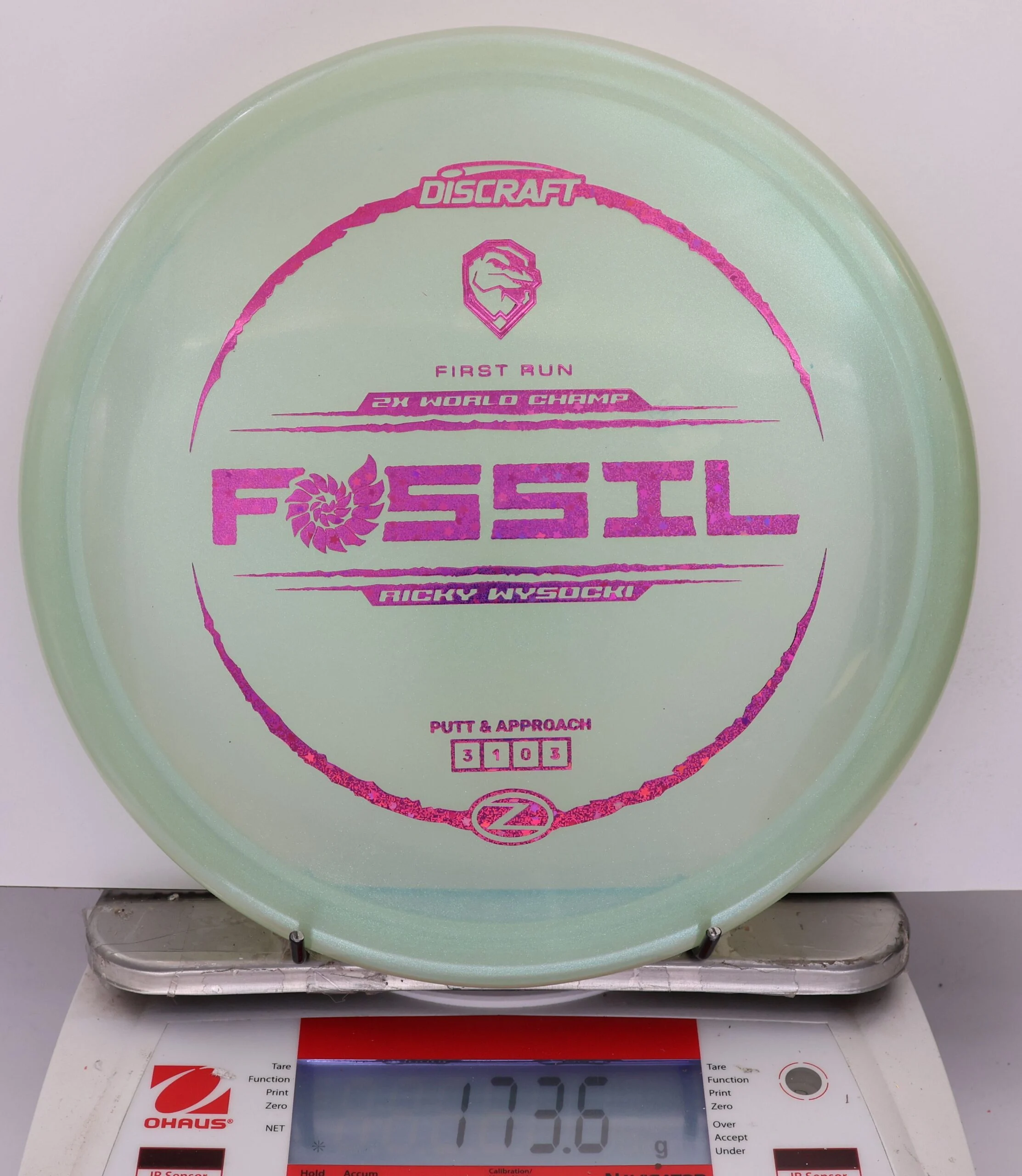 868104 Z Colorshift Fossil, Ricky Wysocki First Run - #08 LtGreen, 174