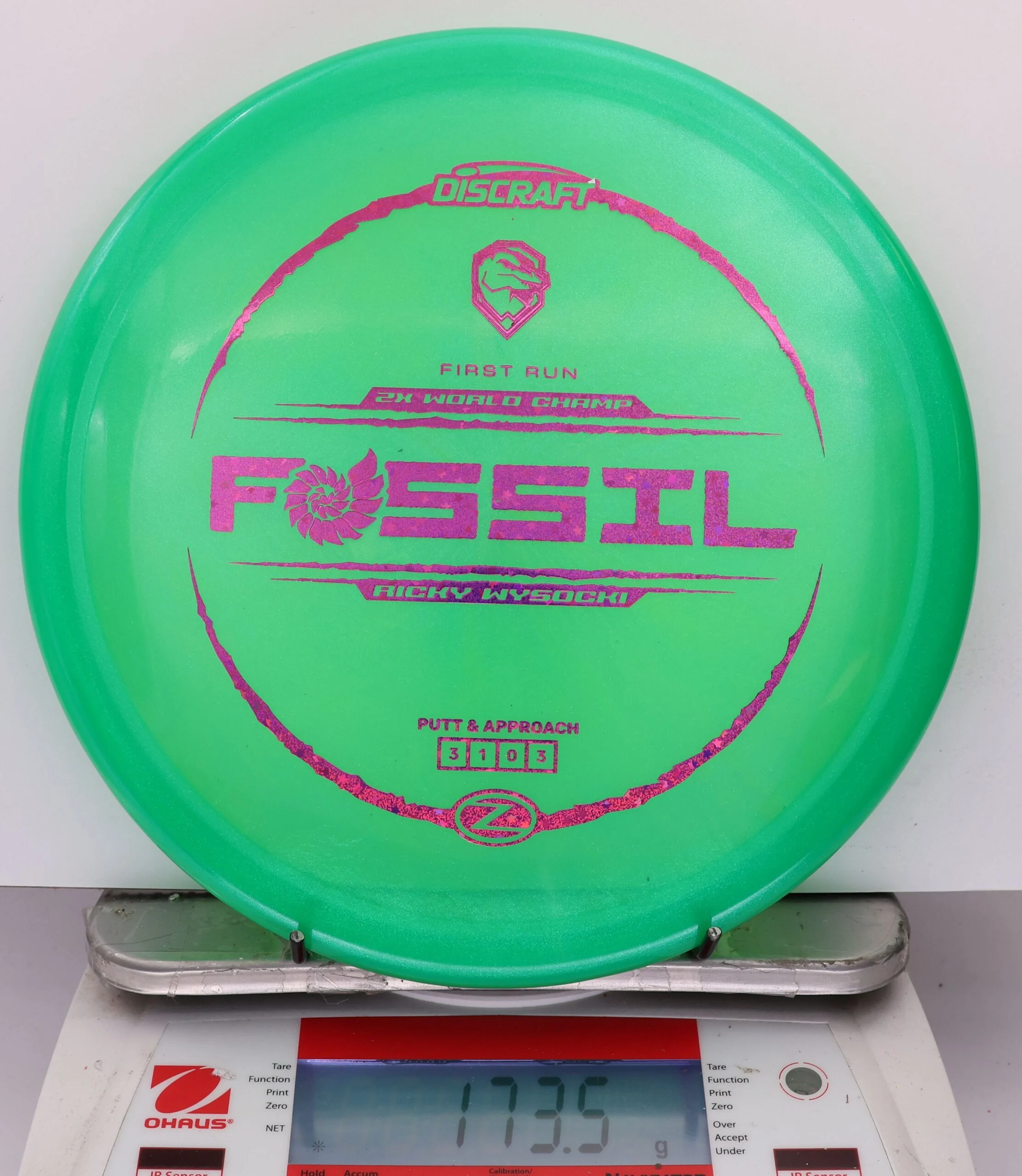 868106 Z Colorshift Fossil, Ricky Wysocki First Run - #10 Green, 174