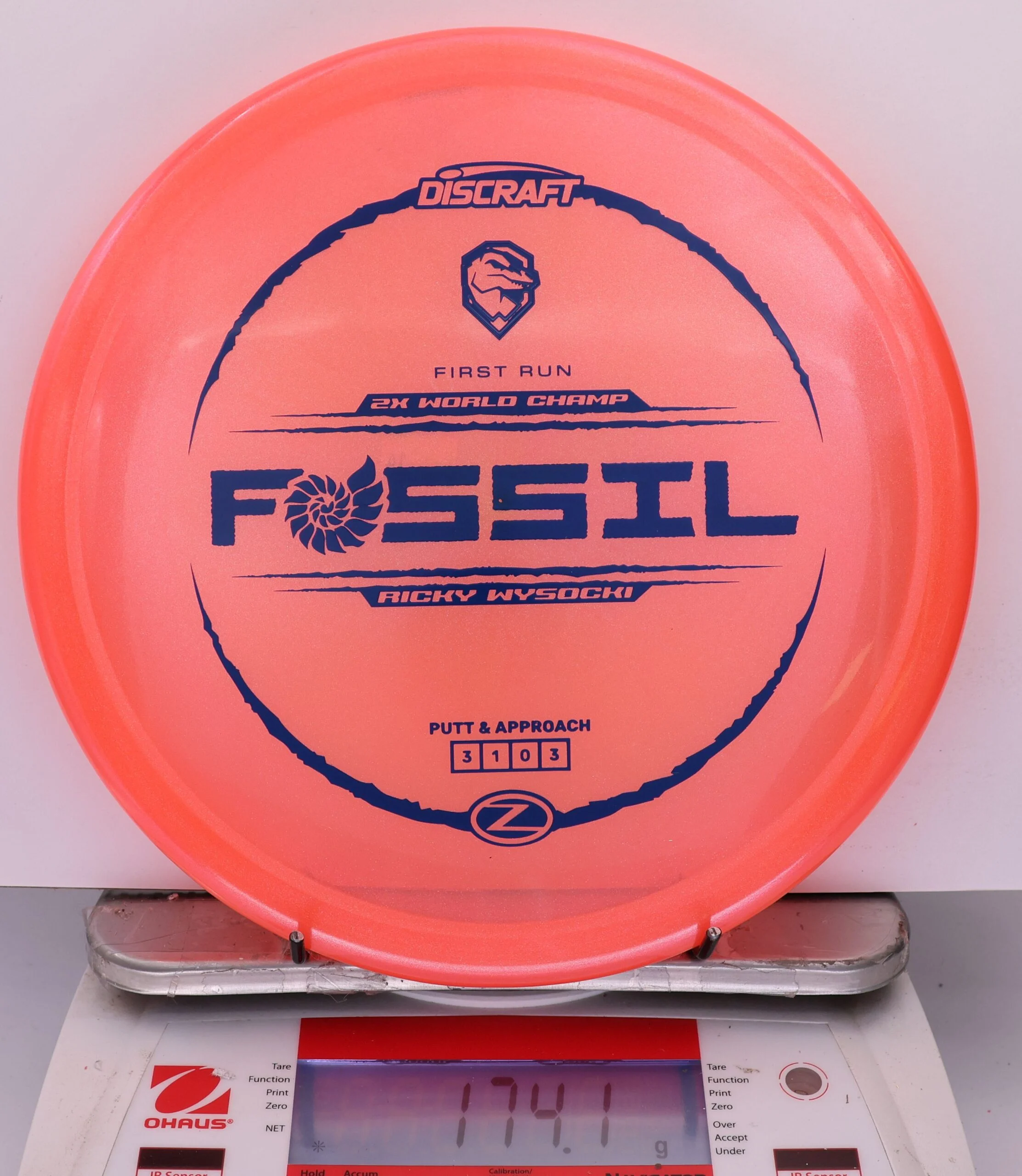 868130 Z Colorshift Fossil, Ricky Wysocki First Run - #14 Orange, 174