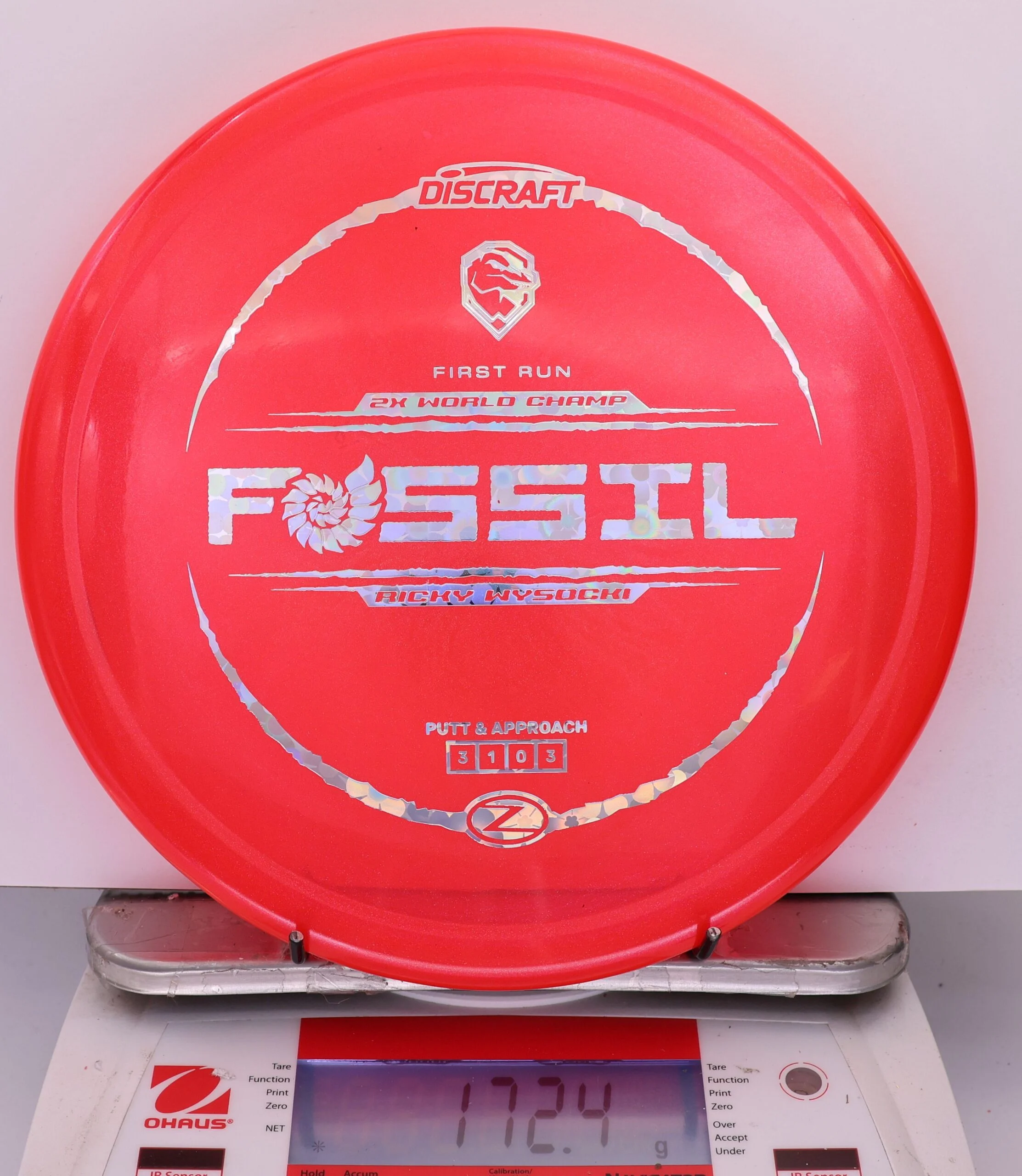 868132 Z Colorshift Fossil, Ricky Wysocki First Run - #16 Red, 172