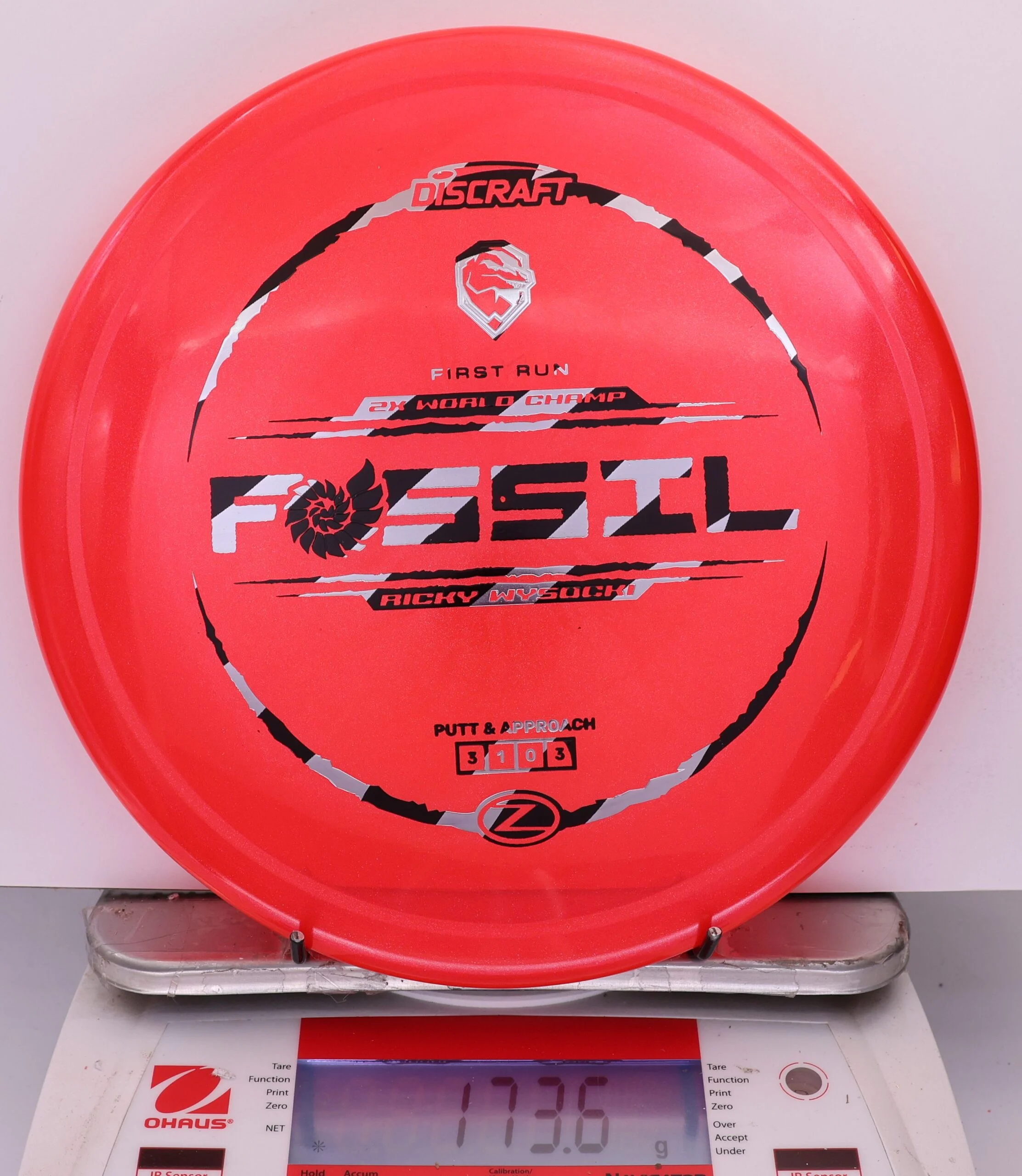 868153 Z Colorshift Fossil, Ricky Wysocki First Run - #17 Red, 174
