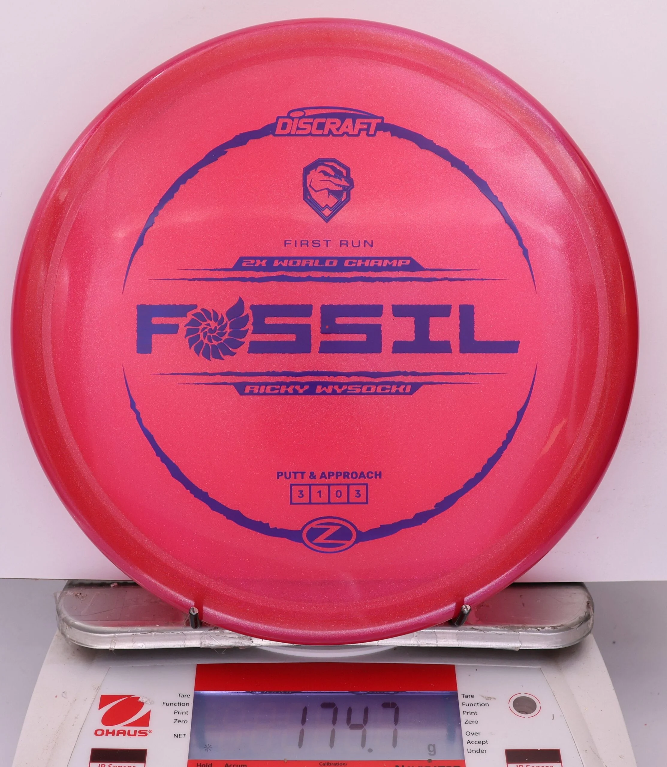868154 Z Colorshift Fossil, Ricky Wysocki First Run - #18 Red, 175