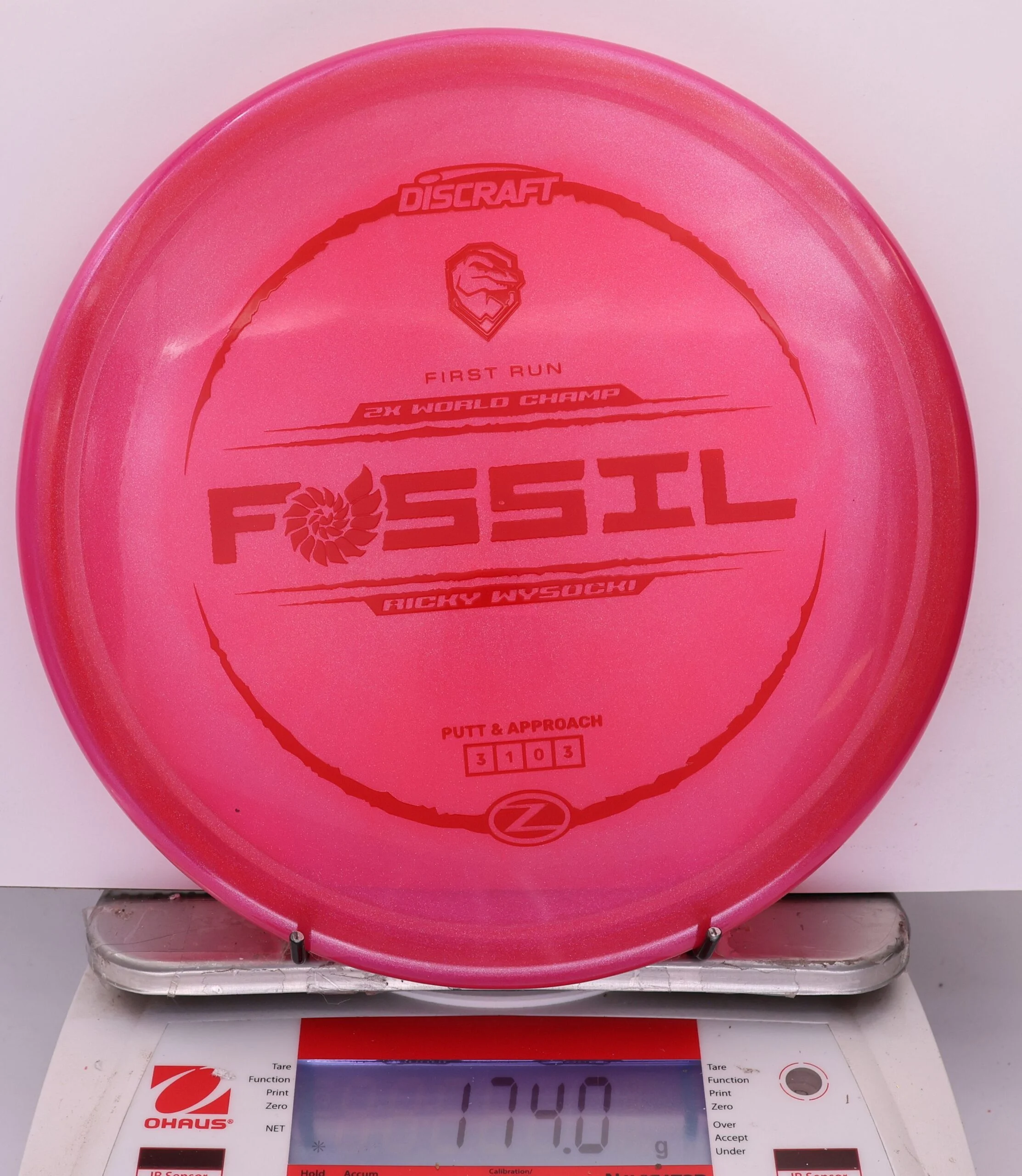 868155 Z Colorshift Fossil, Ricky Wysocki First Run - #19 Red, 174
