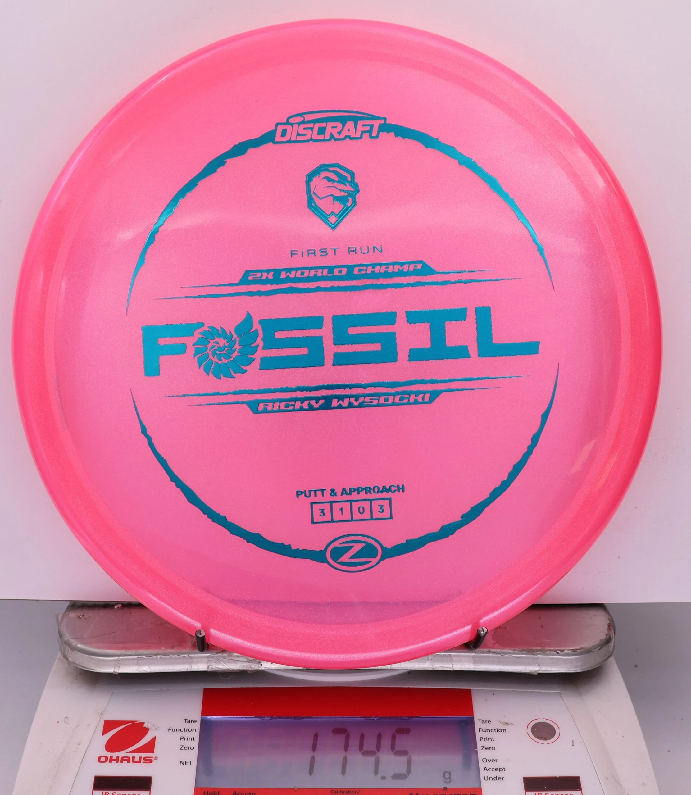 868157 Z Colorshift Fossil, Ricky Wysocki First Run - #21 Pink, 175