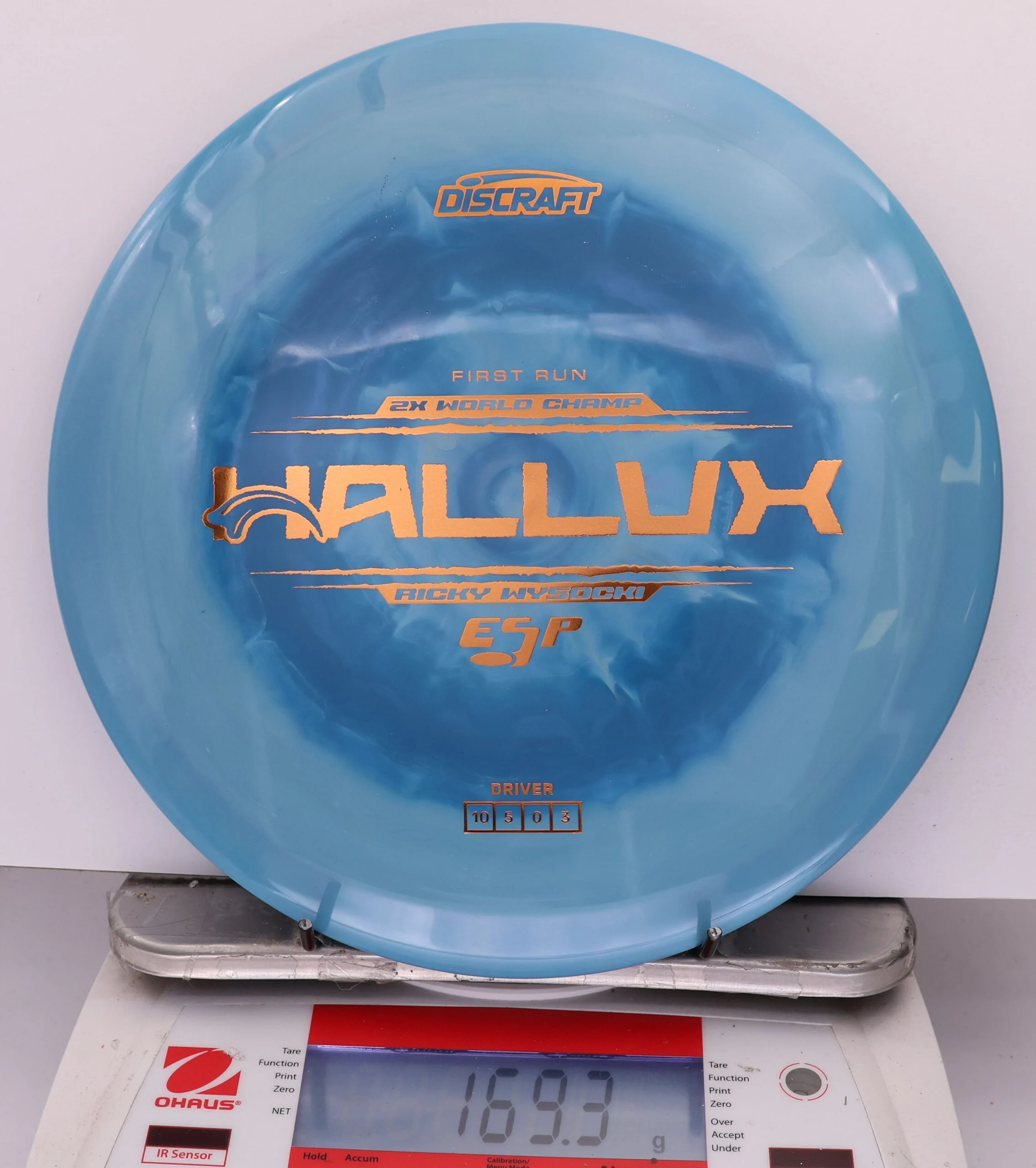 868265 ESP Hallux, Ricky Wysocki First Run - #12 Blue, 169