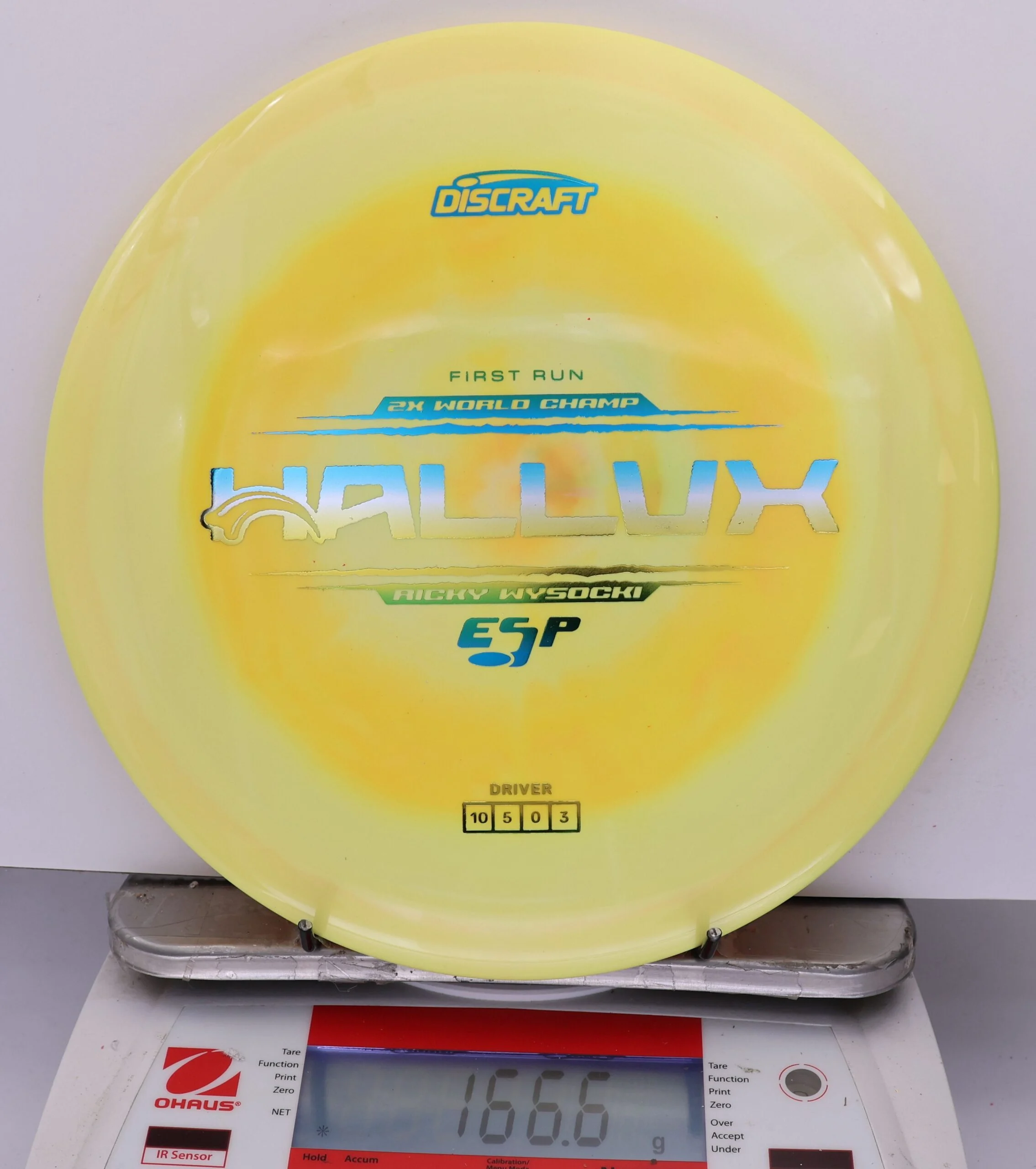 868267 ESP Hallux, Ricky Wysocki First Run - #14 Yellow, 167