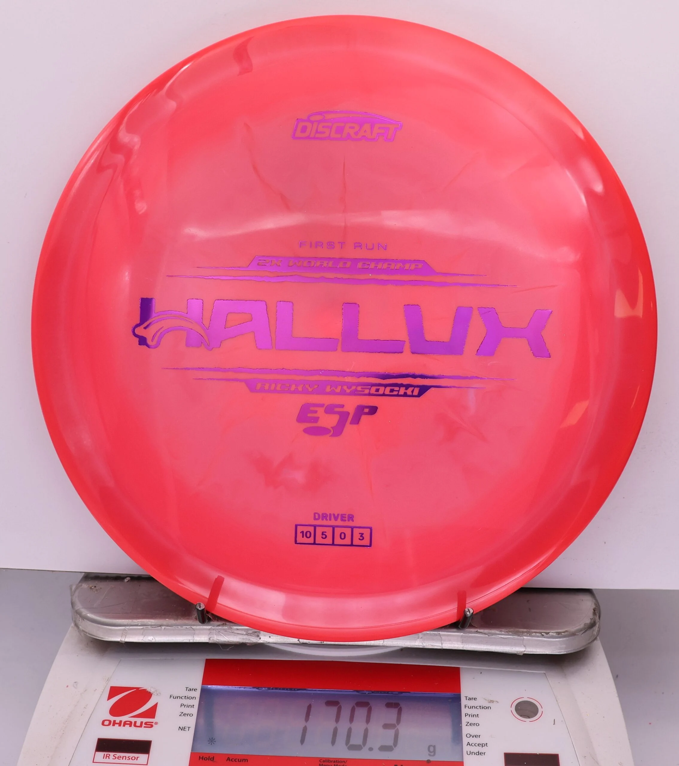 868295 ESP Hallux, Ricky Wysocki First Run - #18 Red, 170