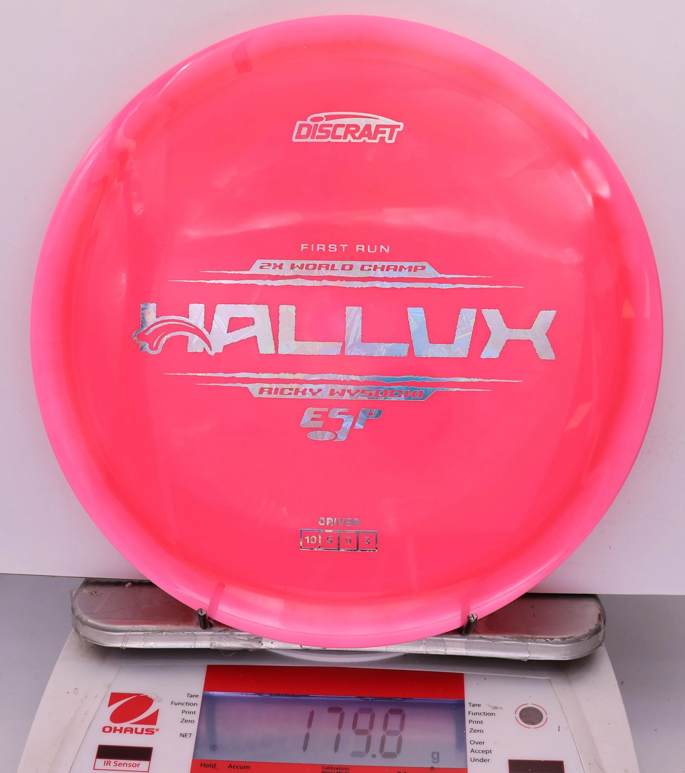 868296 ESP Hallux, Ricky Wysocki First Run - #19 RedPink, 175