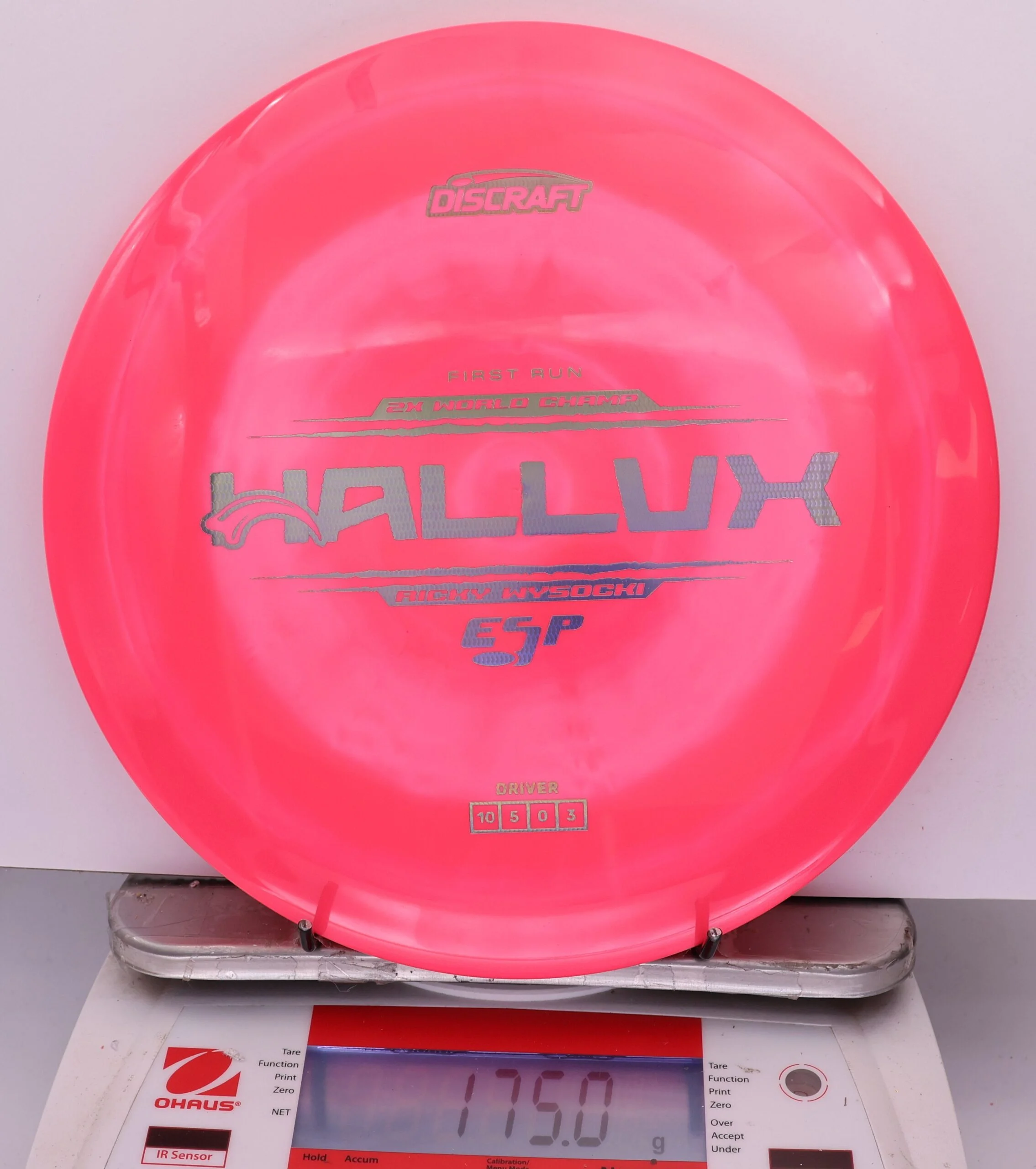 868297 ESP Hallux, Ricky Wysocki First Run - #20 RedPink, 175