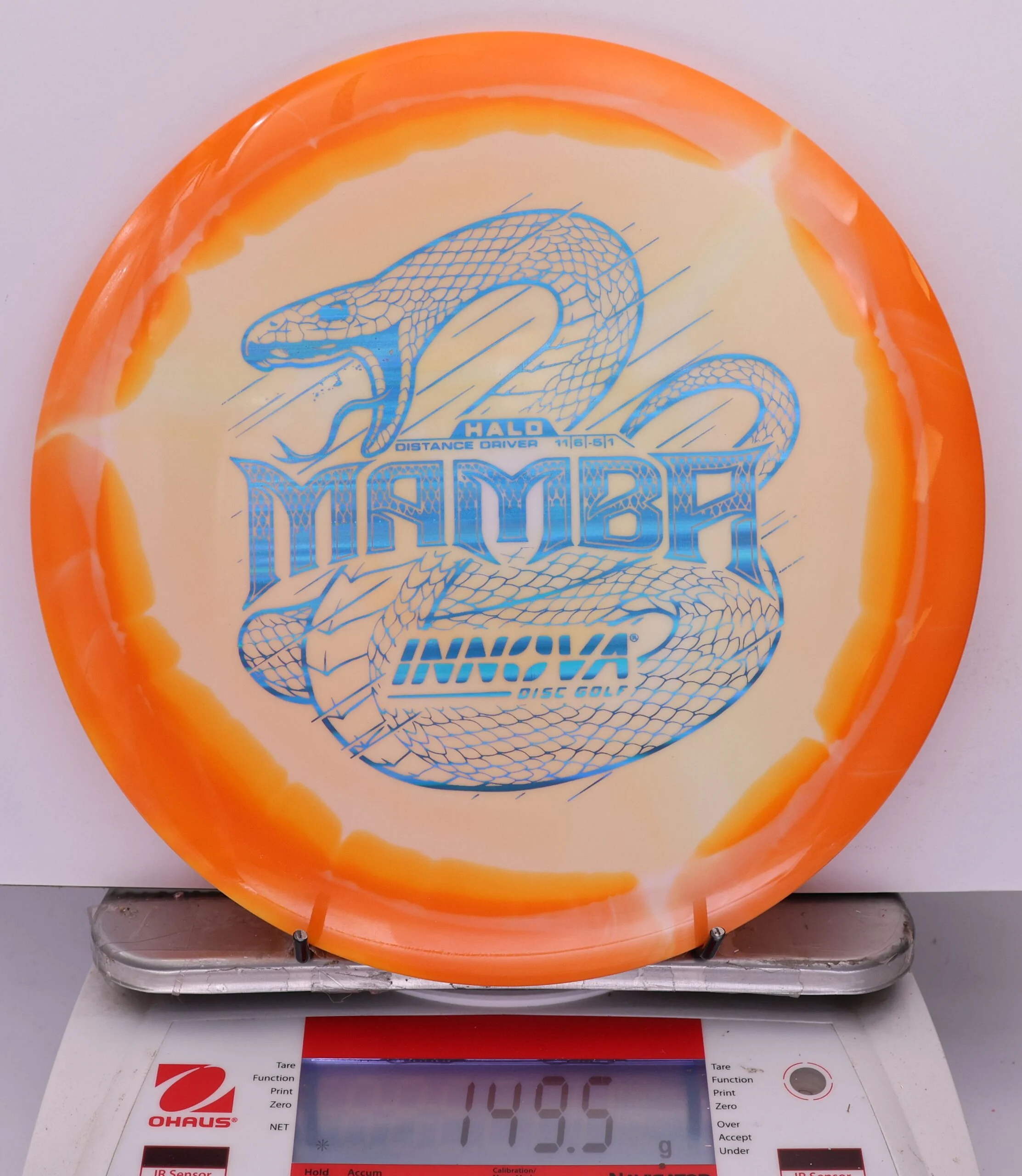 868611 Halo Star Mamba - #441 Orange-White, 150