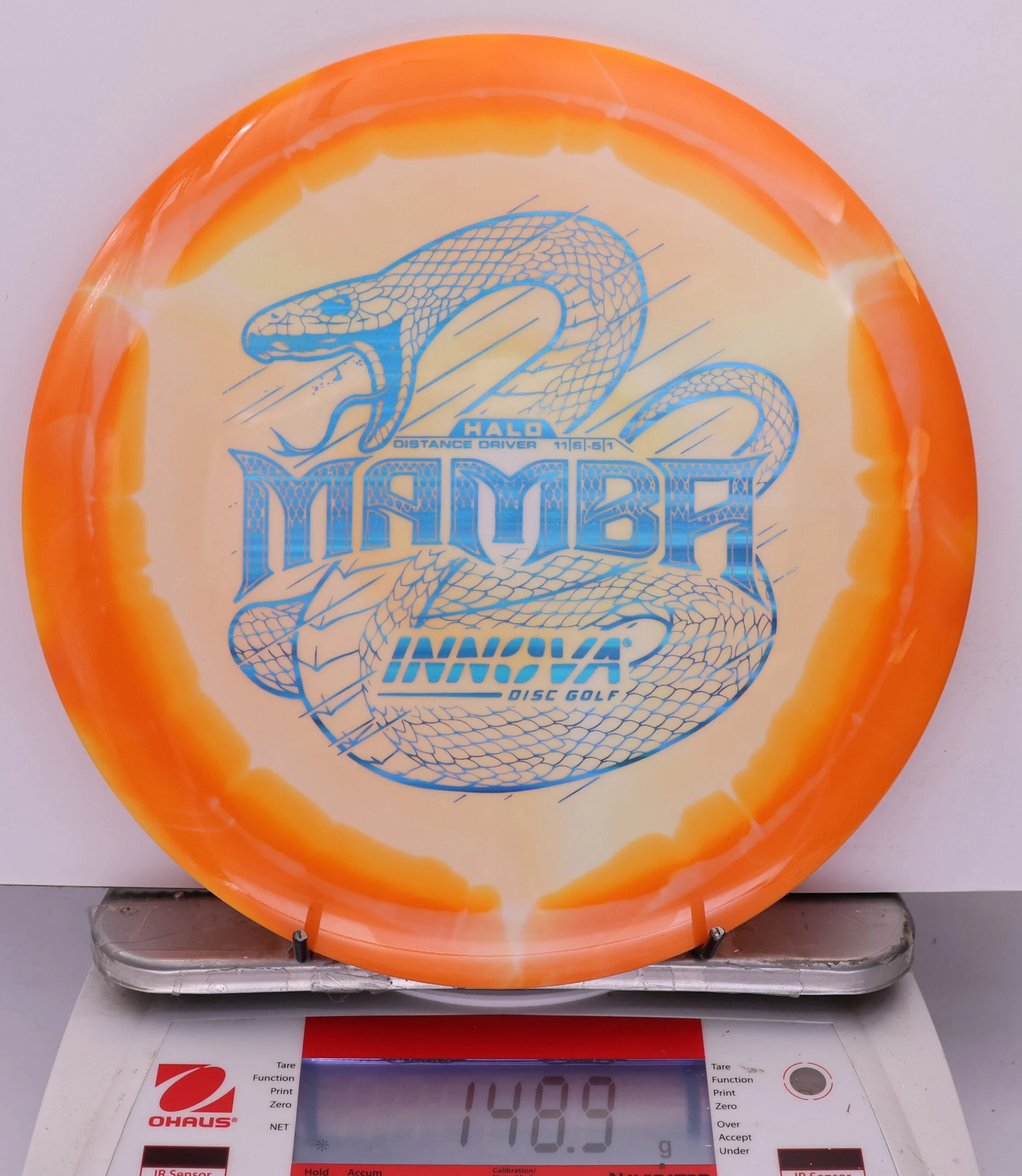 868612 Halo Star Mamba - #442 Orange-White, 149