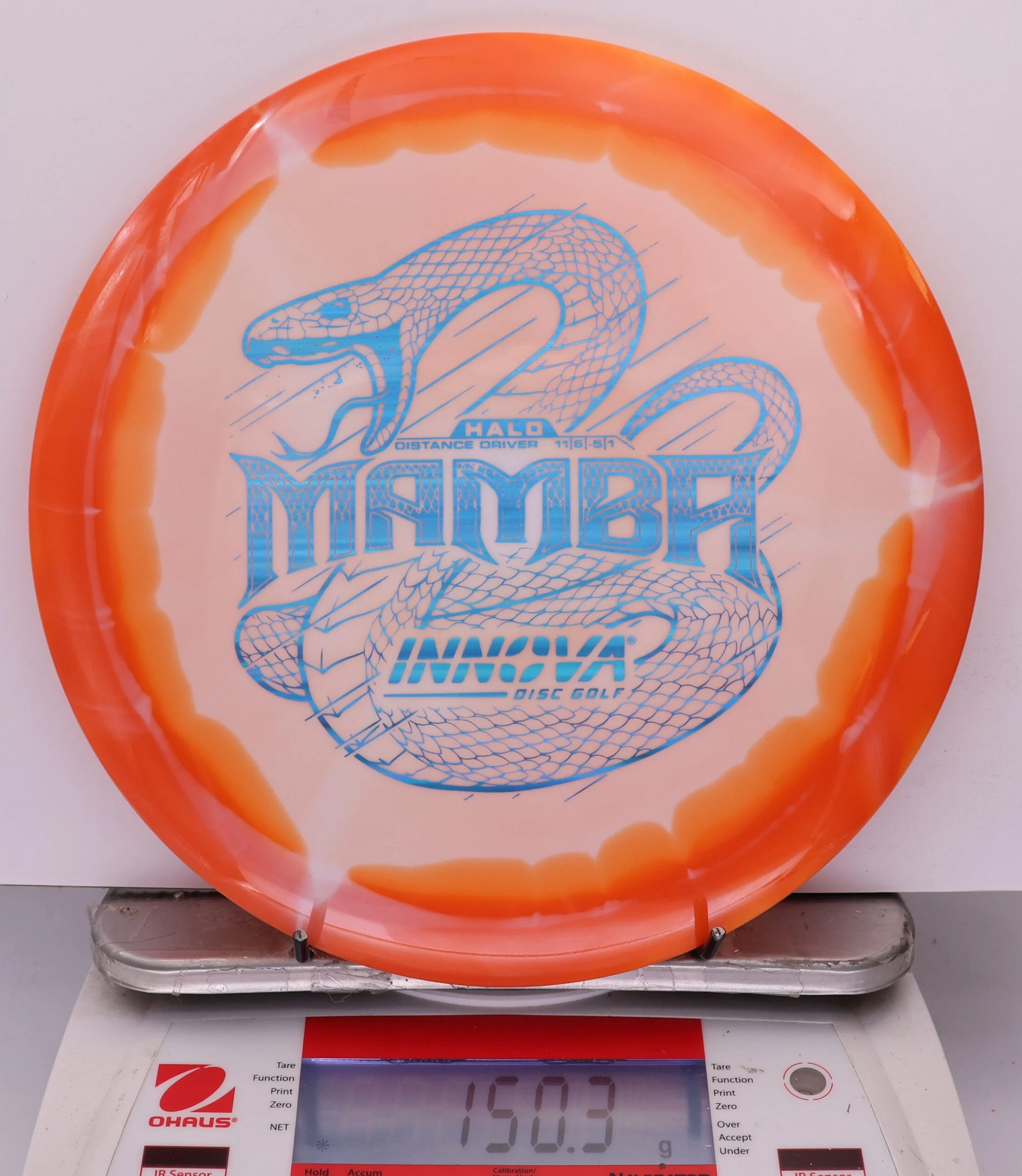 868614 Halo Star Mamba - #444 Orange-White, 150