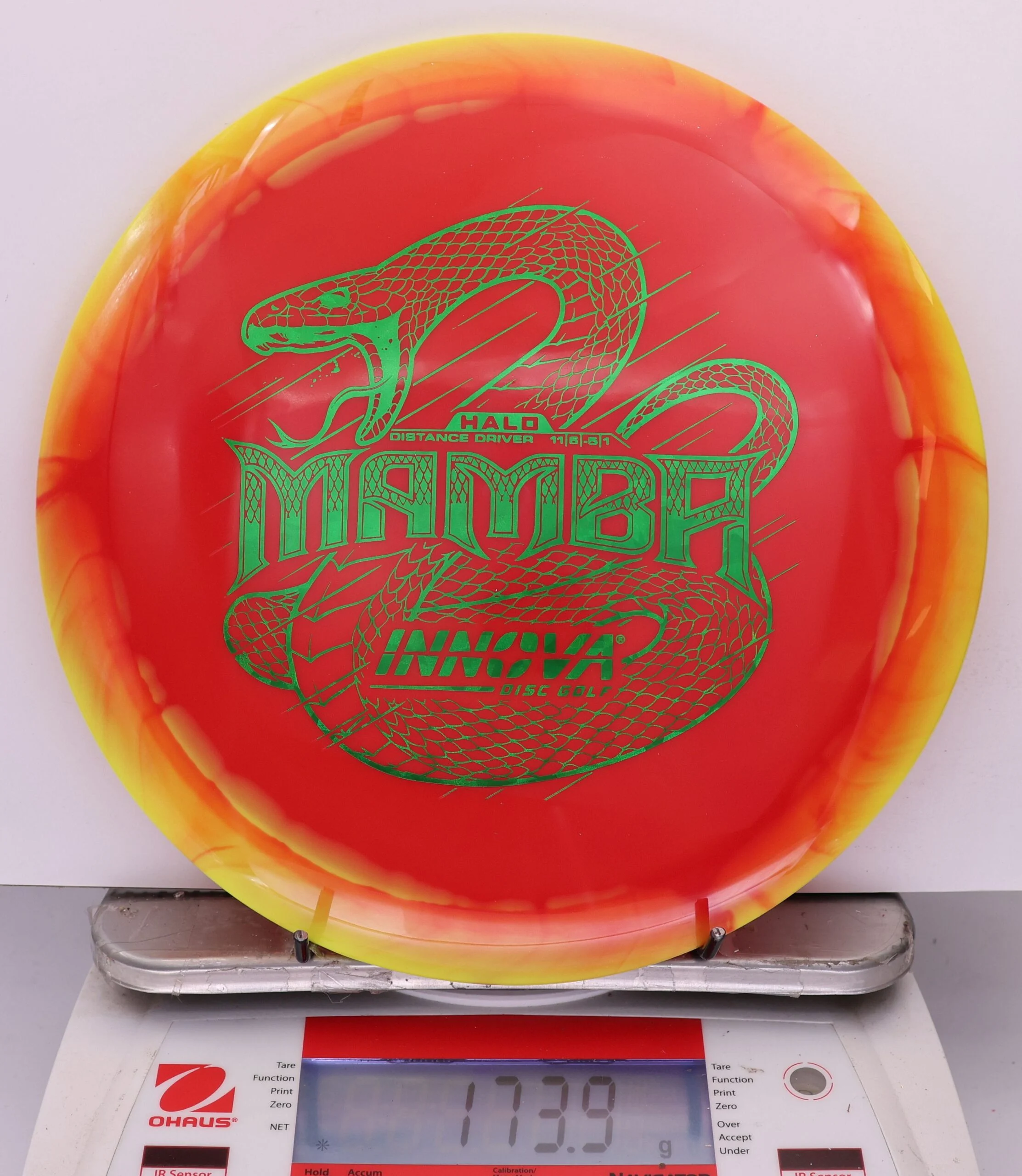868673 Halo Star Mamba - #453 Yellow-Red, 174