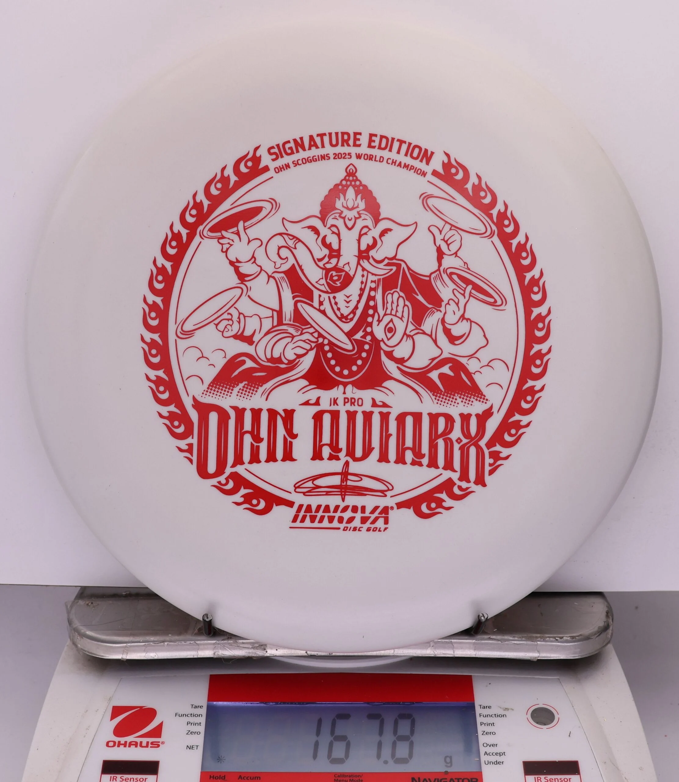 868963 JK Pro Aviar-X, Ohn Scoggins FPO World Champion Character - Signature Edition - #425 White, 168