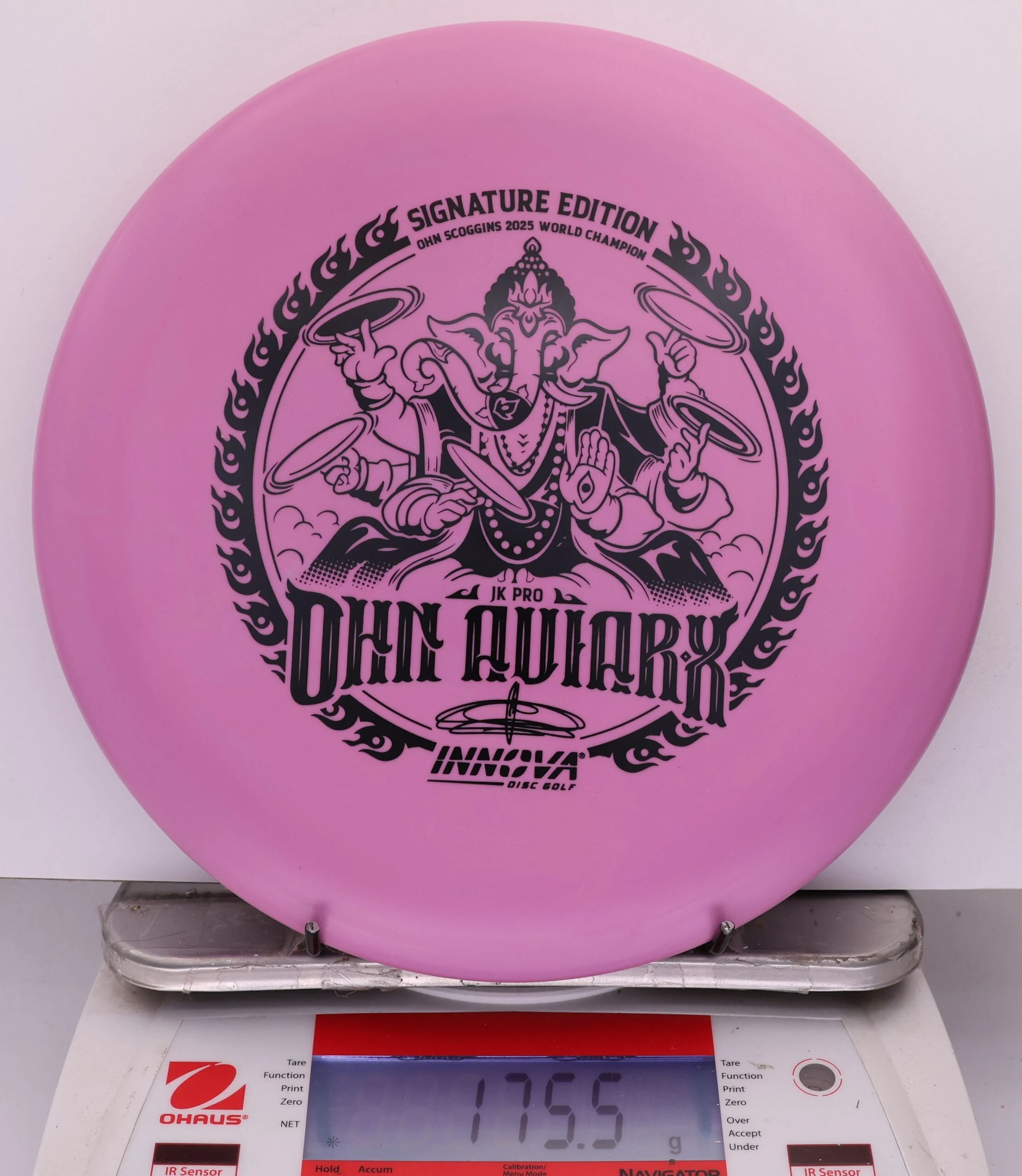 868966 JK Pro Aviar-X, Ohn Scoggins FPO World Champion Character - Signature Edition - #428 PInkPurple, 176