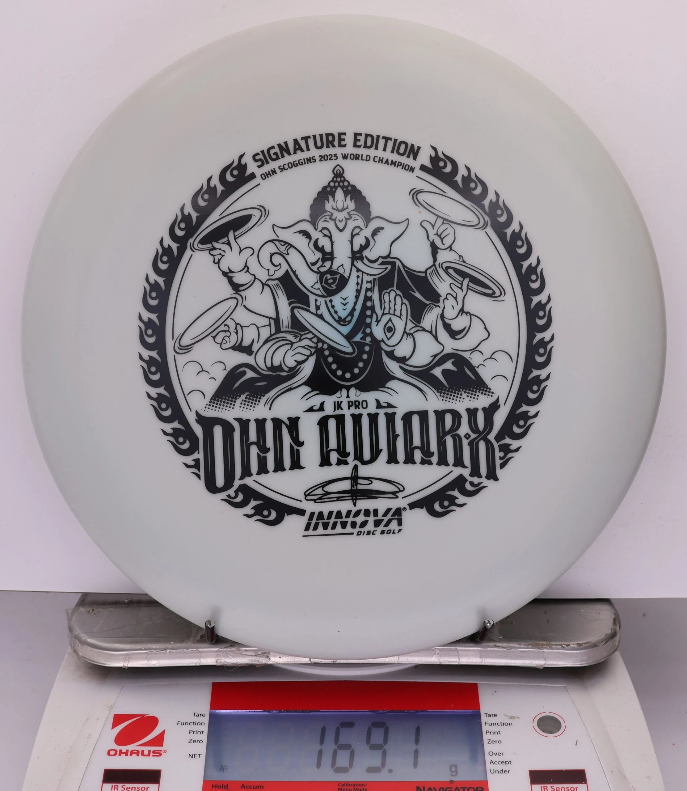 868967 JK Pro Aviar-X, Ohn Scoggins FPO World Champion Character - Signature Edition - #429 Gray, 169