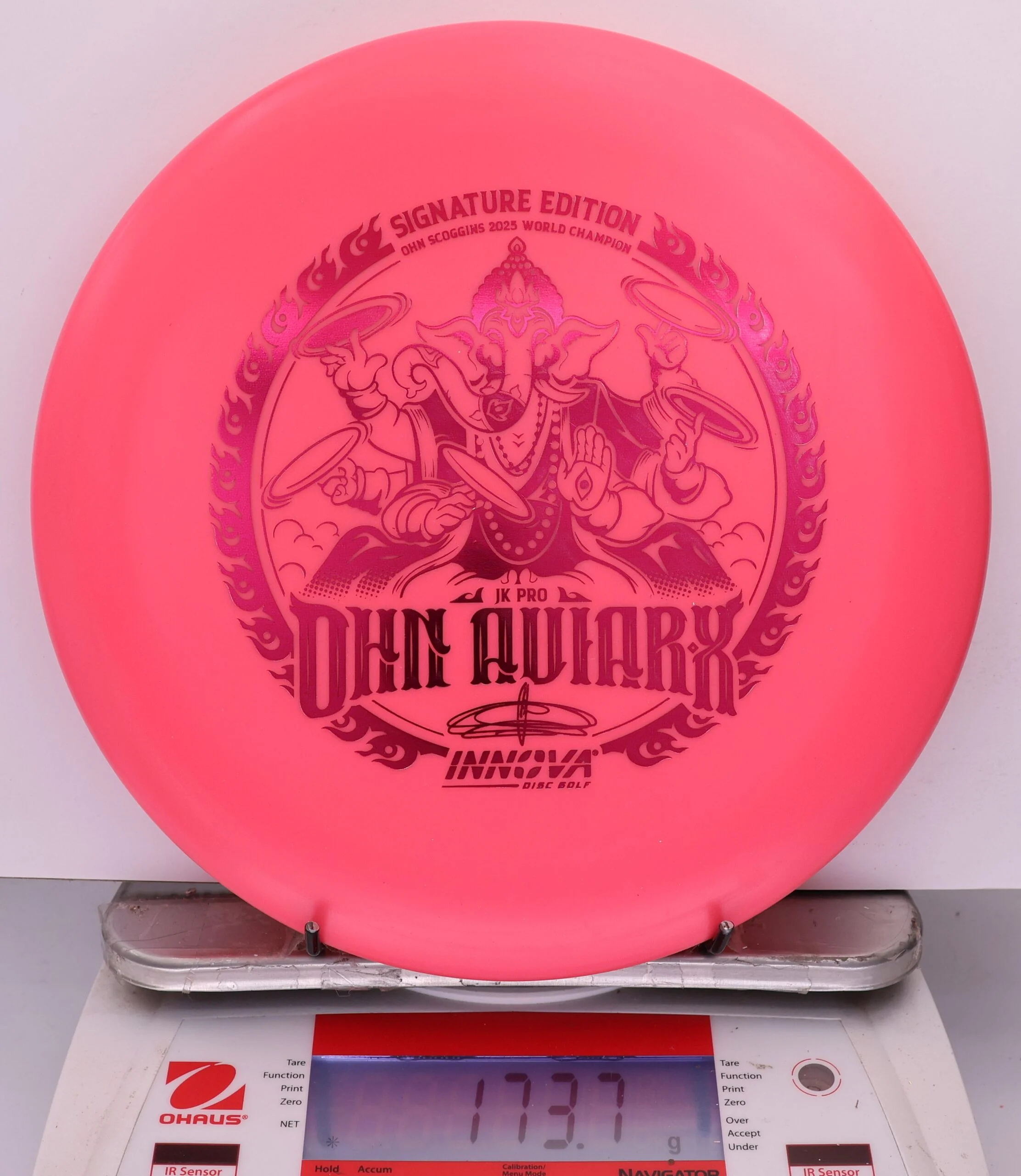 868975 JK Pro Aviar-X, Ohn Scoggins FPO World Champion Character - Signature Edition - #433 LtRed, 174