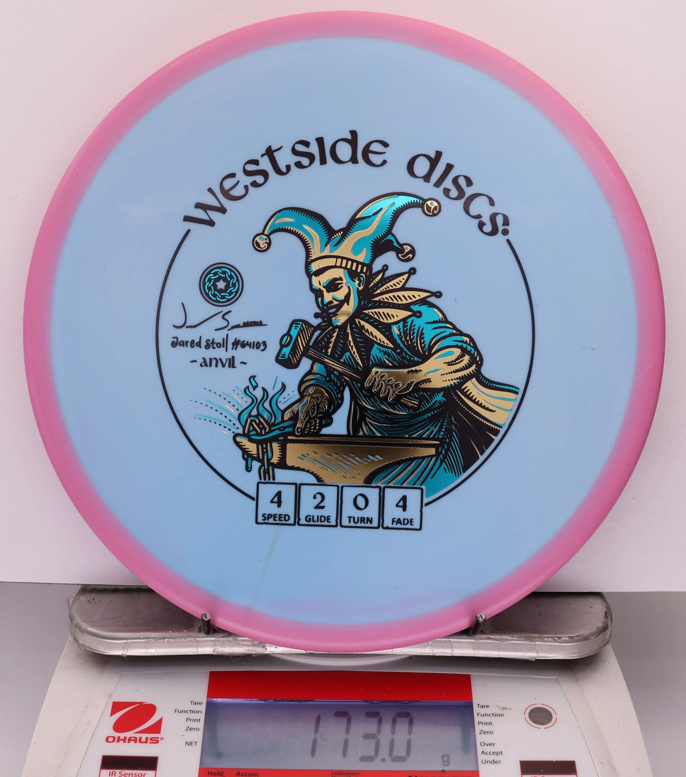 871237 BT Hybrid Orbit Anvil, Jared Stoll 2026 Team Series - #07 Pink-LtBlurple, 173