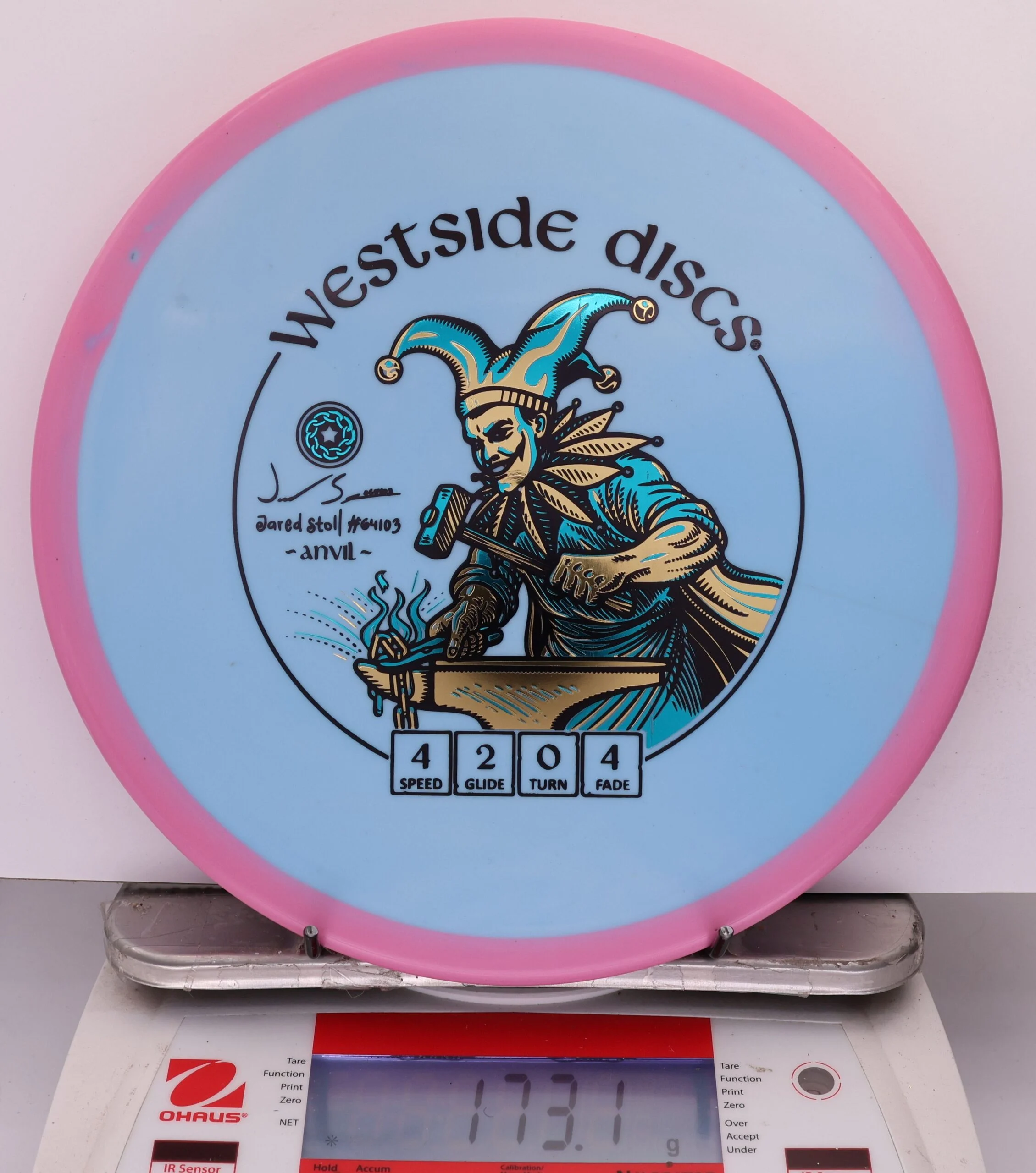 871255 BT Hybrid Orbit Anvil, Jared Stoll 2026 Team Series - #09 Pink-LtBlurple, 173