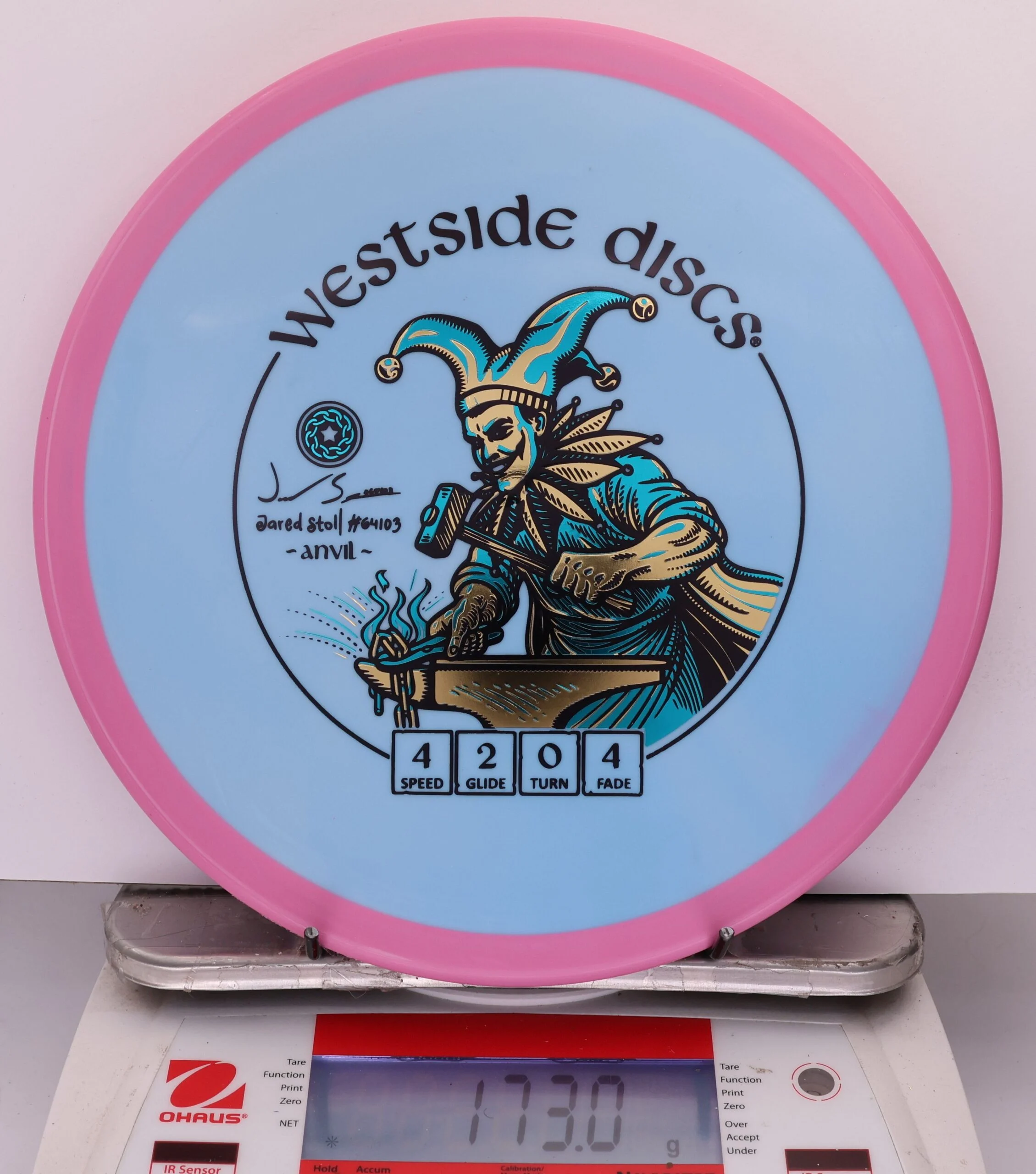 871256 BT Hybrid Orbit Anvil, Jared Stoll 2026 Team Series - #10 Pink-LtBlurple, 173