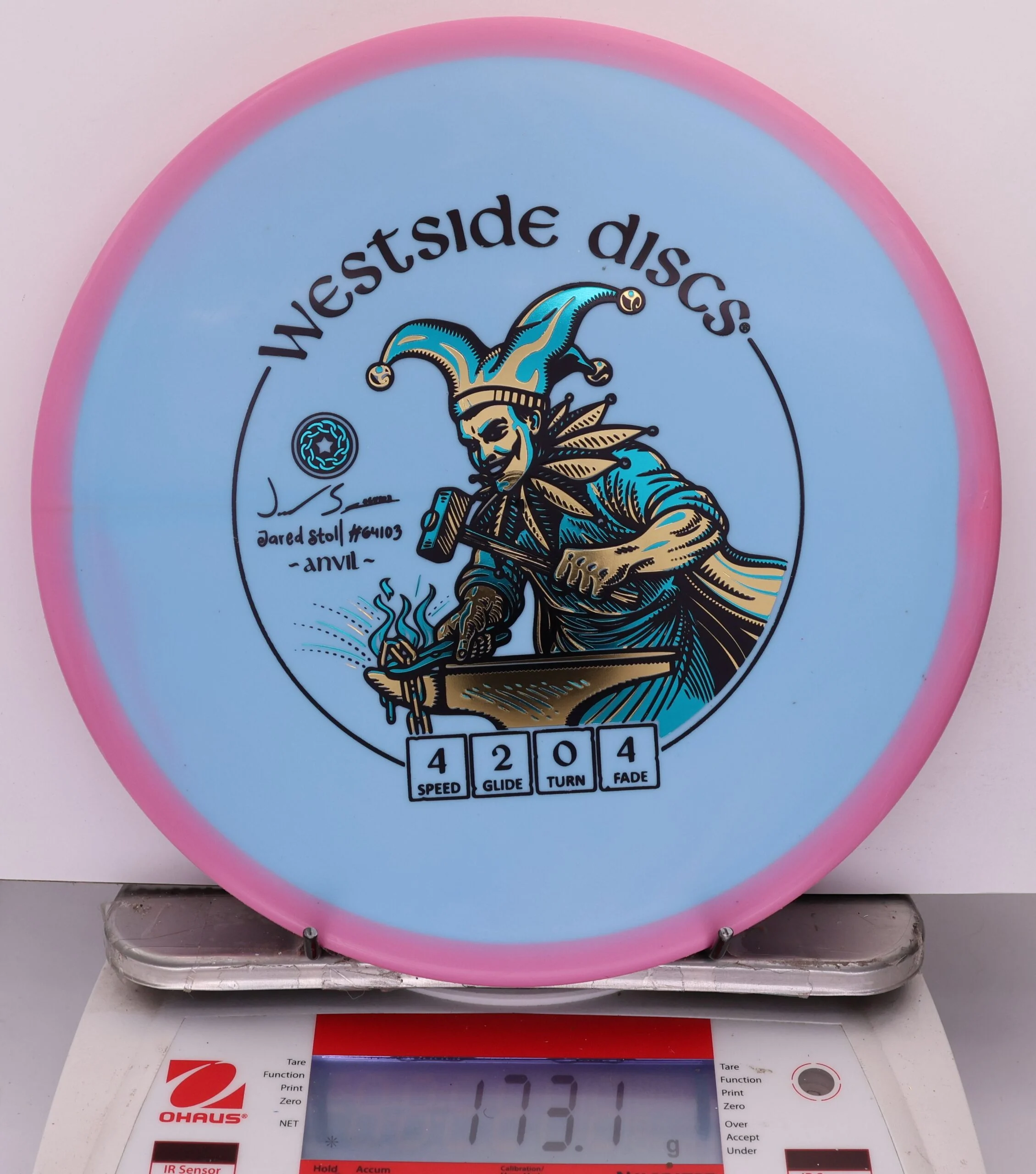 871257 BT Hybrid Orbit Anvil, Jared Stoll 2026 Team Series - #11 Pink-LtBlurple, 173