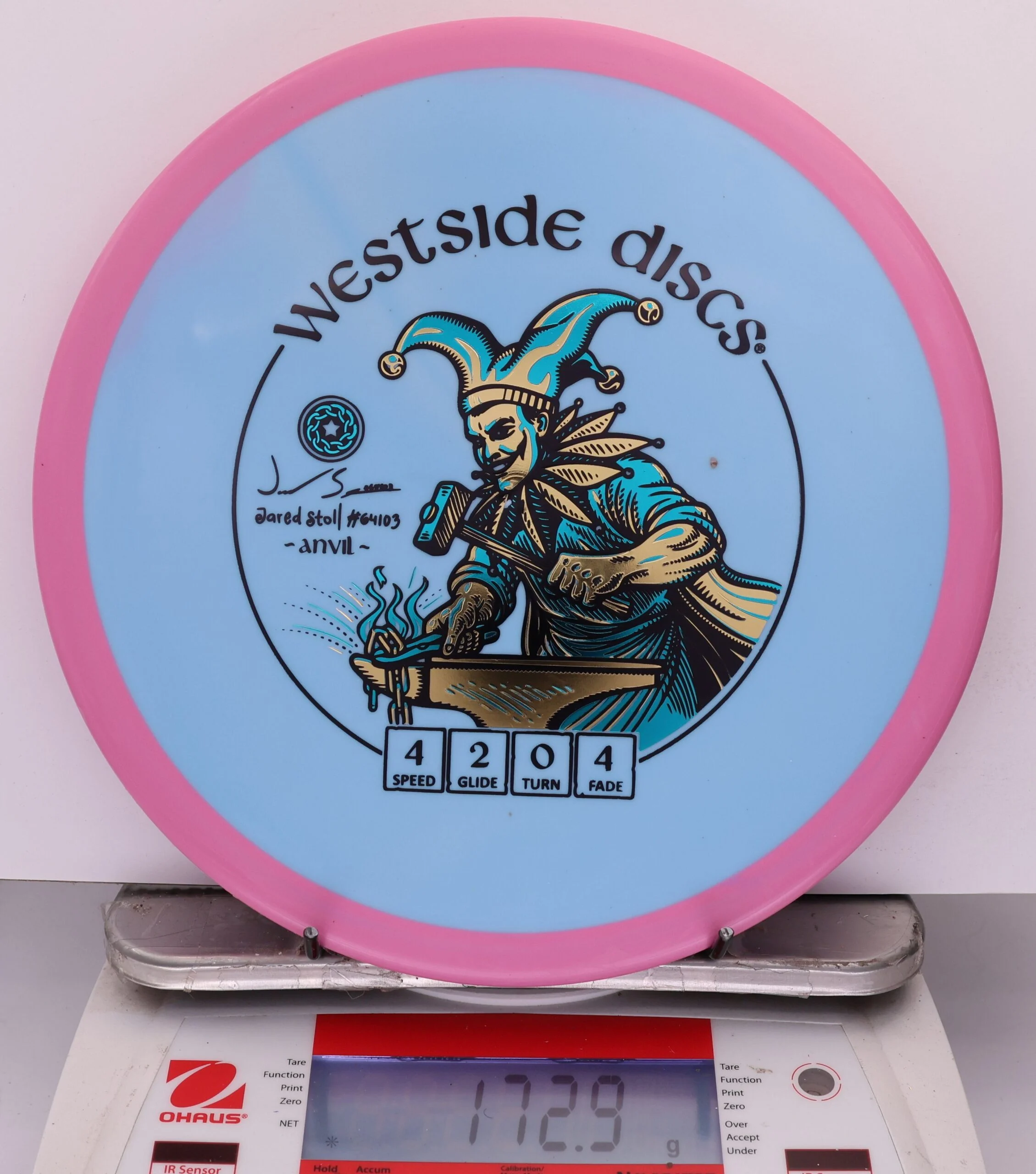 871258 BT Hybrid Orbit Anvil, Jared Stoll 2026 Team Series - #12 Pink-LtBlurple, 173