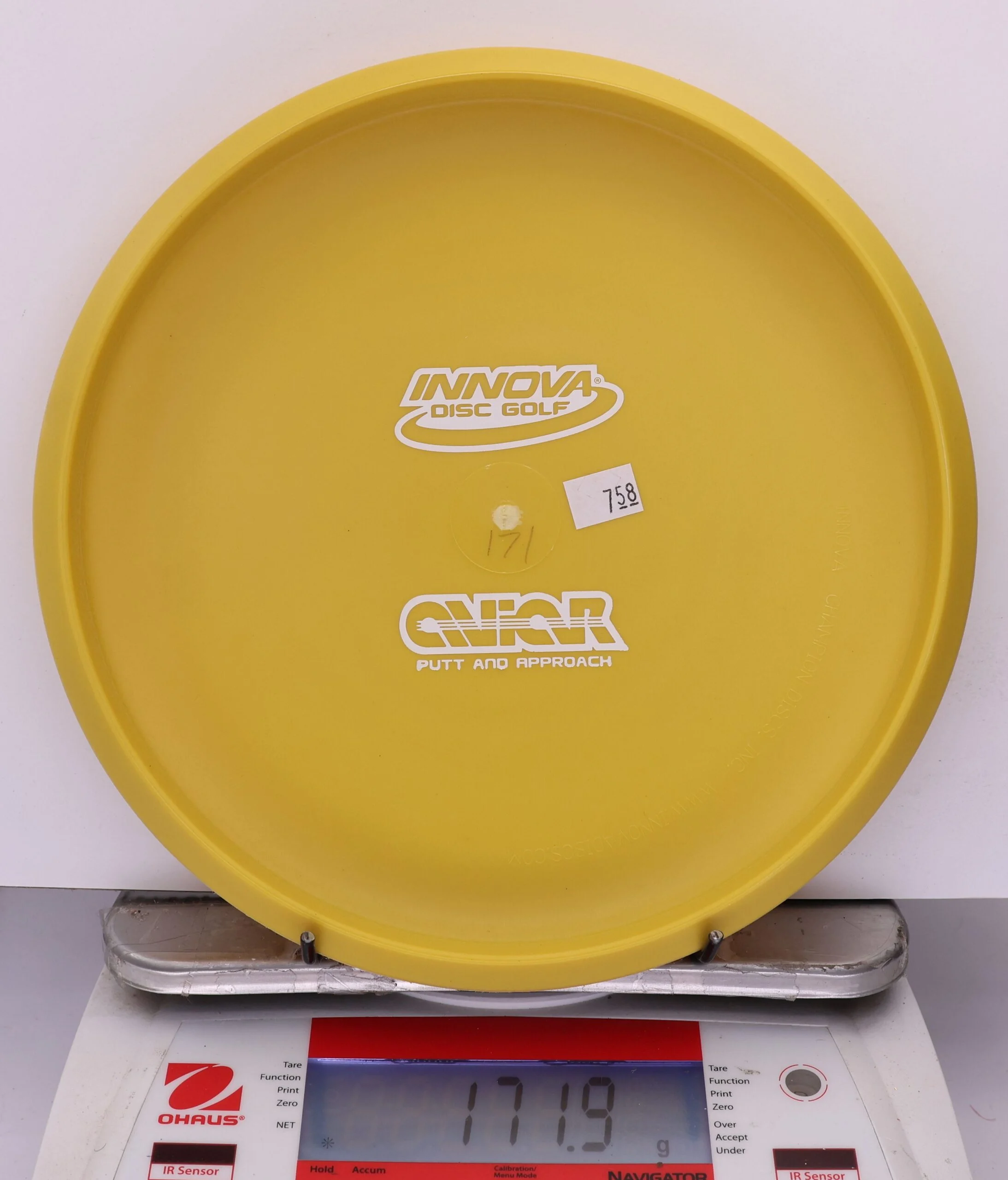 872068 DX Aviar P&A, Bottom Stamp - #758 Yellow, 172