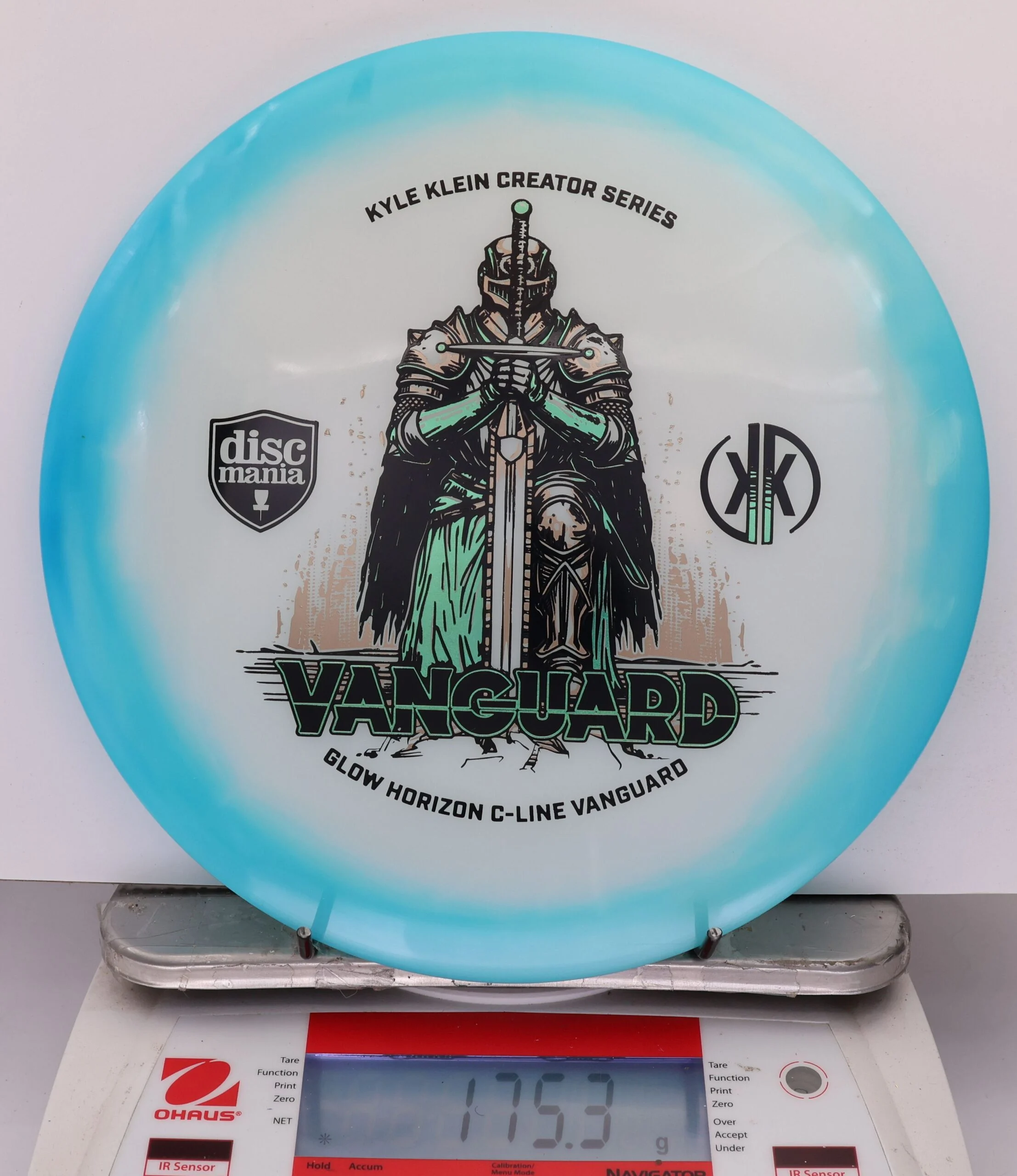 873800 Glow Horizon C-Line Vanguard, Kyle Klein 2026 Creator Series - #12 Aqua-White, 175