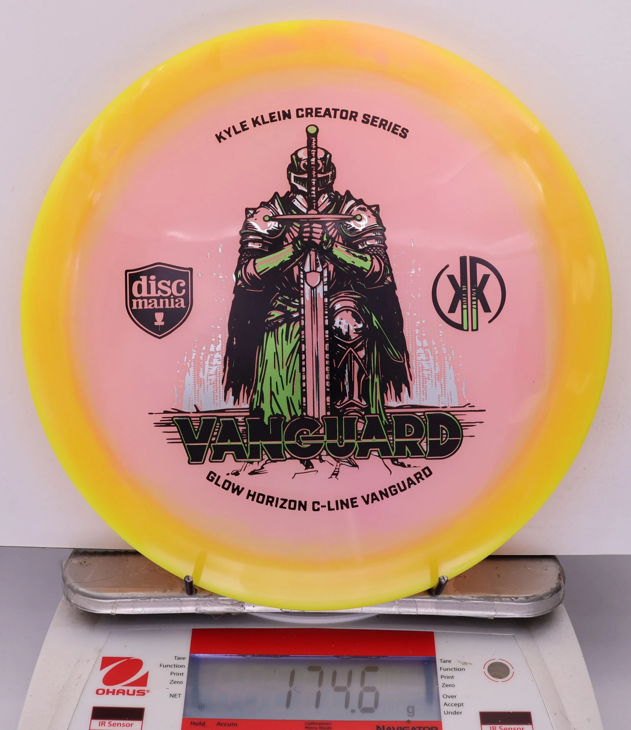 873850 Glow Horizon C-Line Vanguard, Kyle Klein 2026 Creator Series - #18 Yellow-Pink, 175