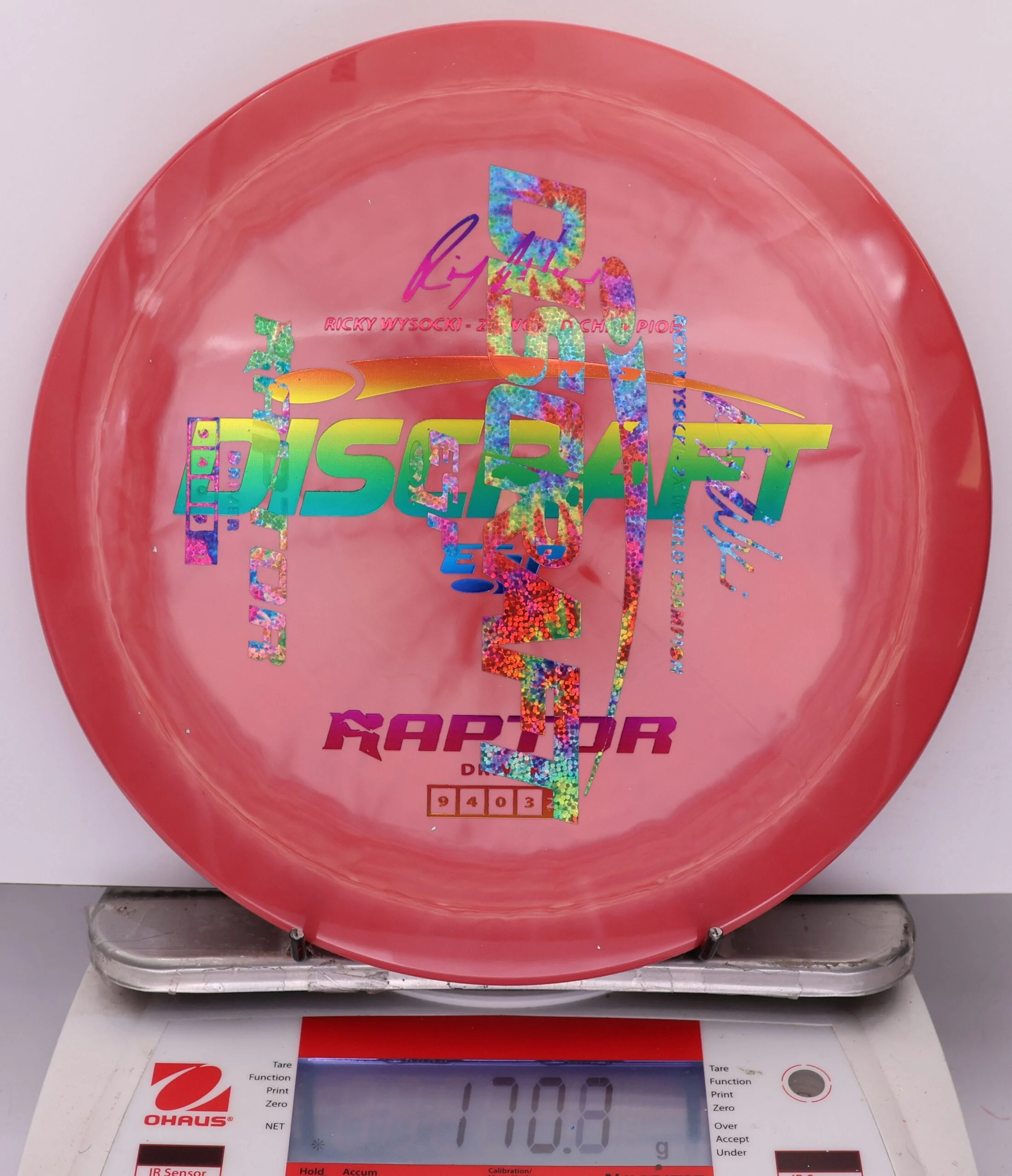 874276 X-Out ESP Raptor - #356 Dull Red, 171