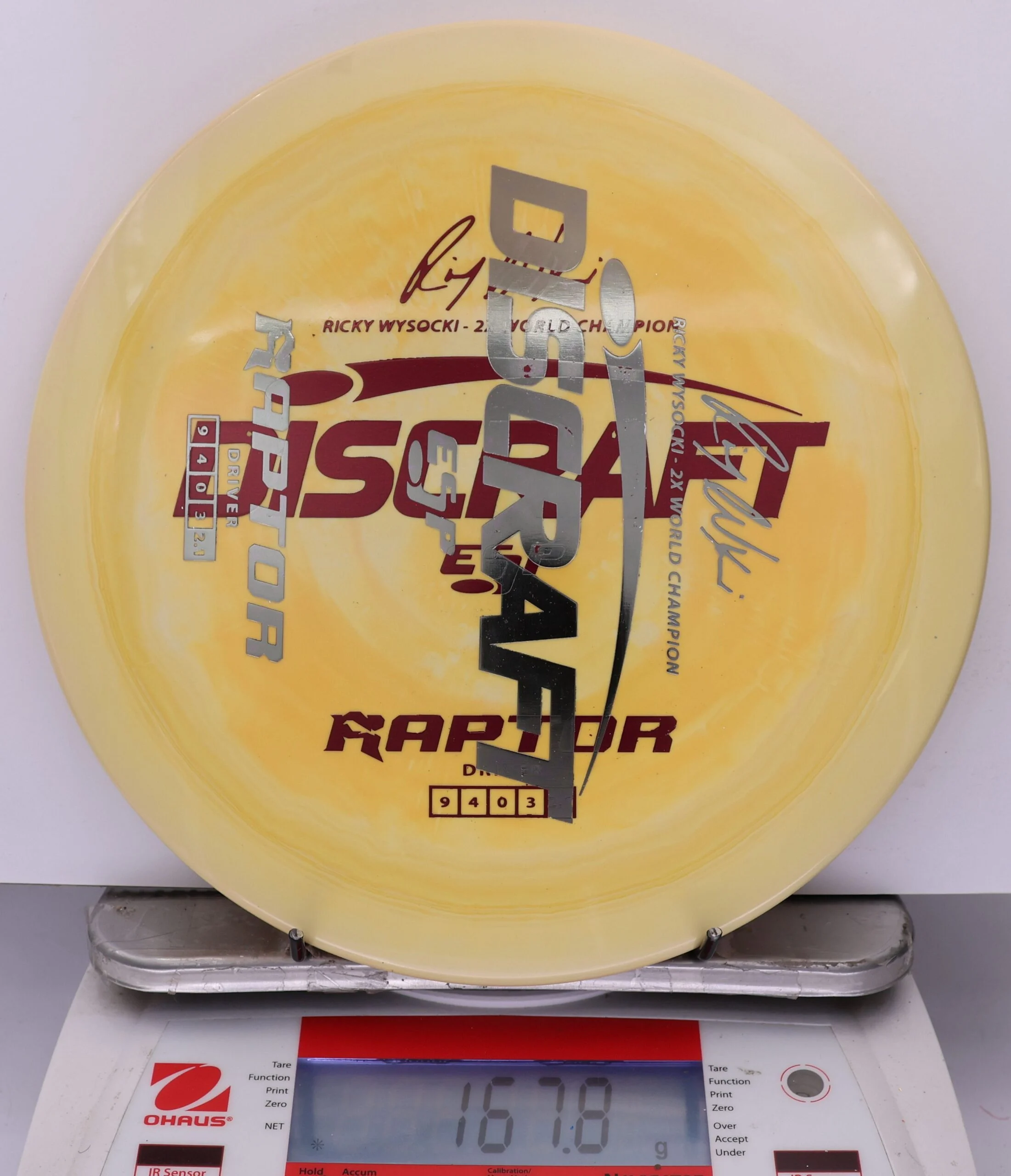 874279 X-Out ESP Raptor - #359 Yellow, 168