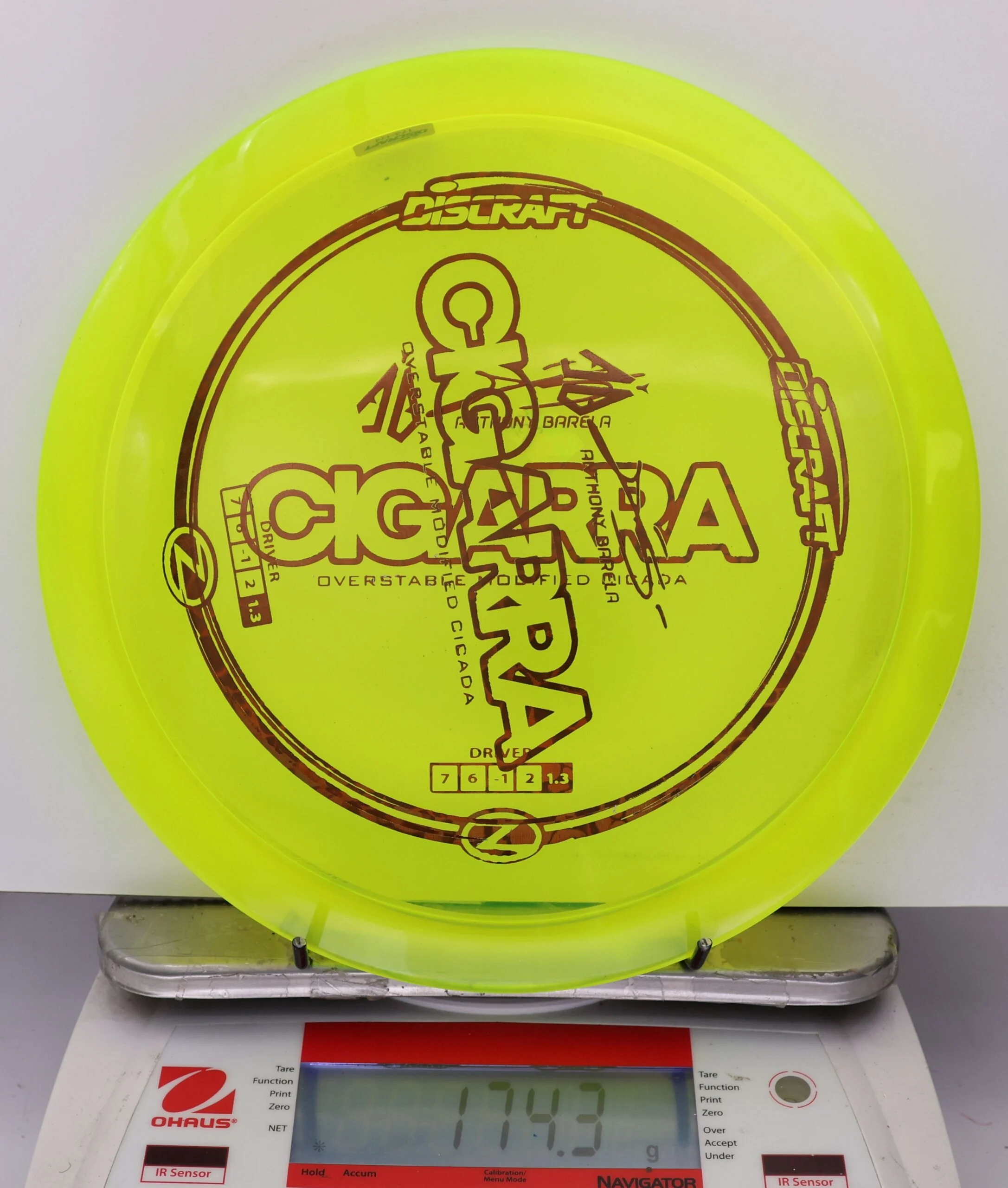 X-Out Z Cigarra, Anthony Barela • Marshall Street Disc Golf
