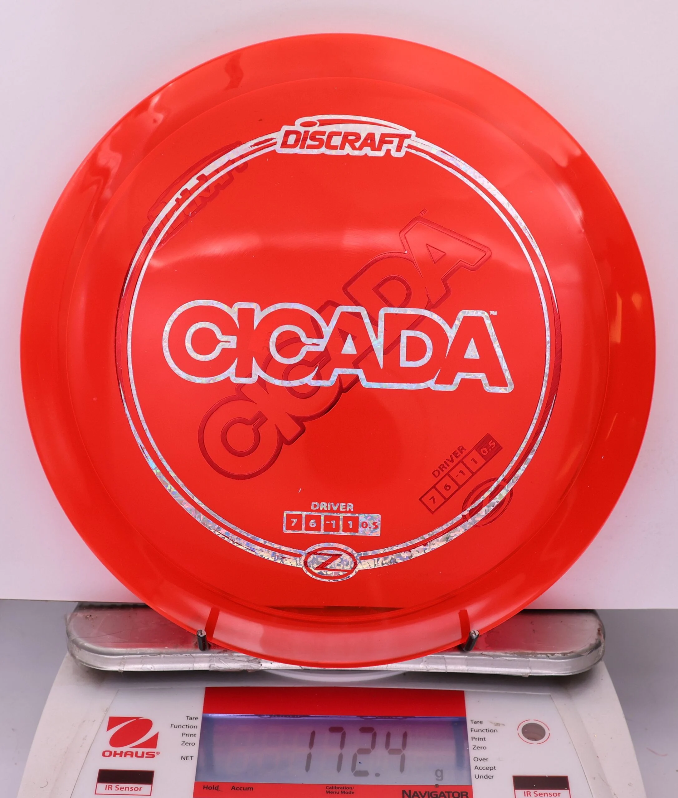875641 X-Out Z Cicada - #355 Red, 172