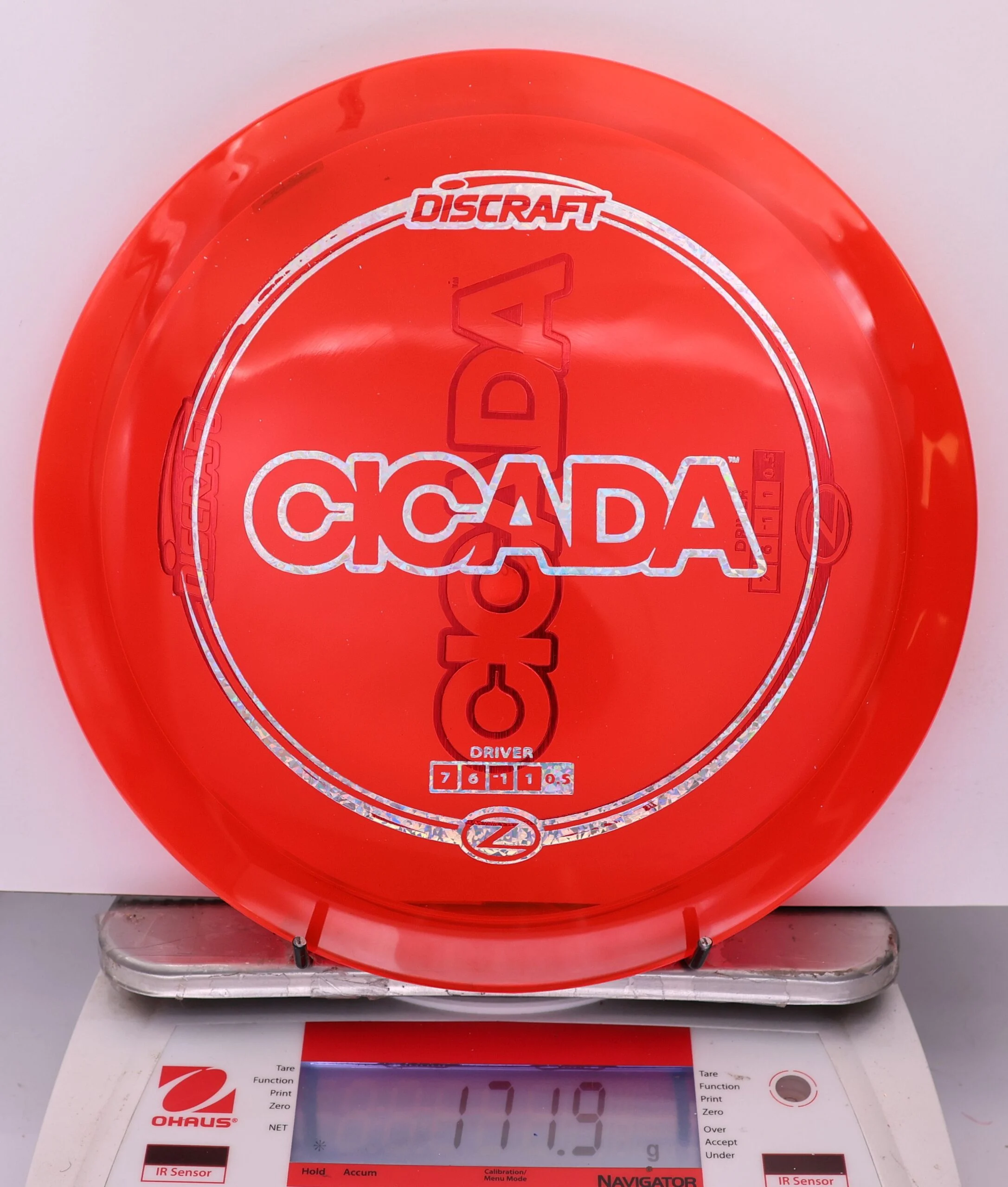 875643 X-Out Z Cicada - #357 Red, 172