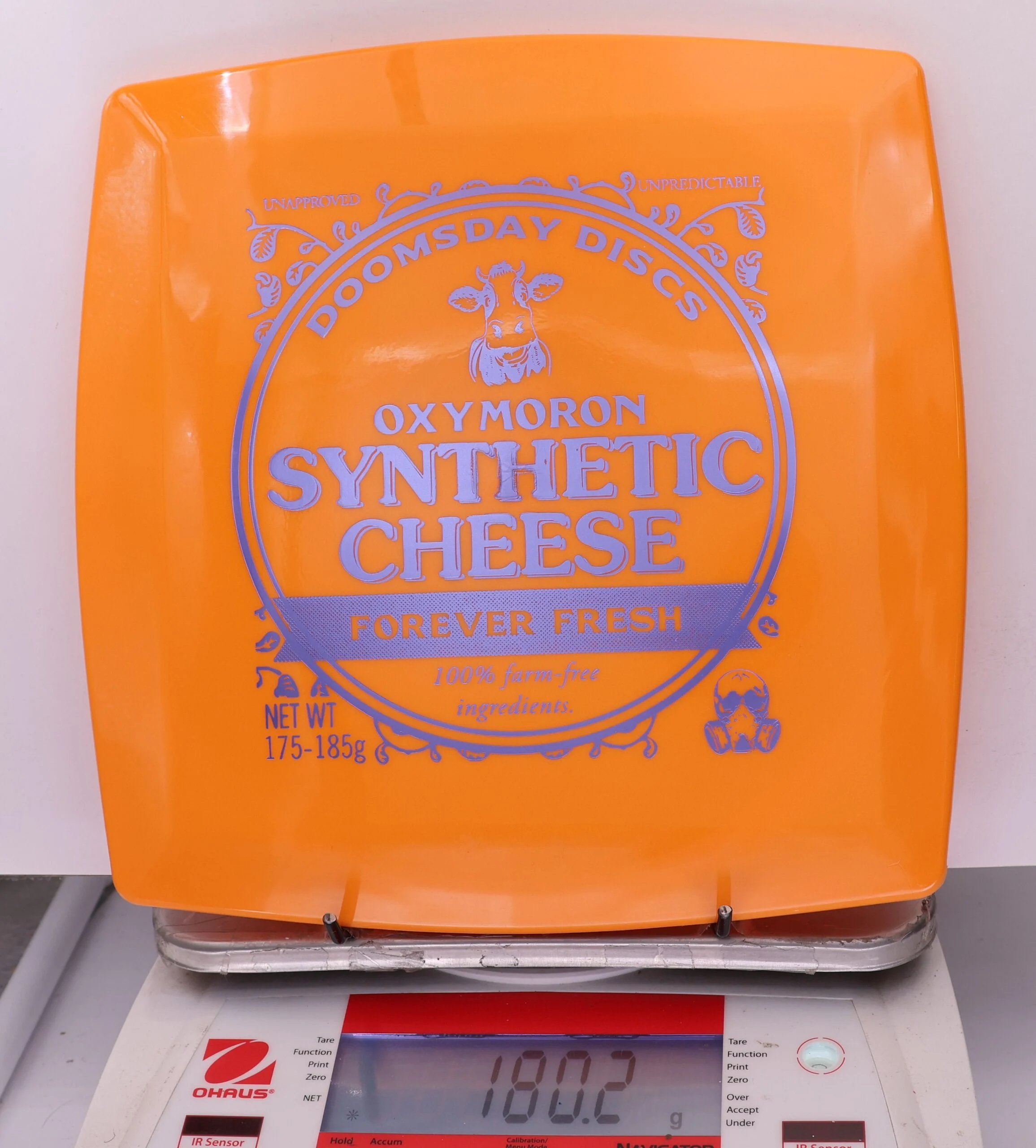 875971 Survival Oxymoron, Synthetic Cheese - #01 Orange, 180