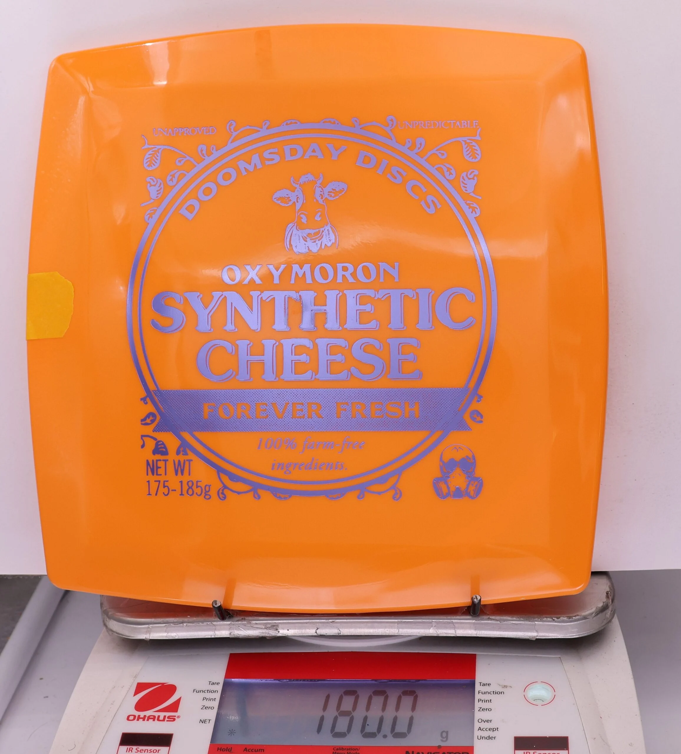 876005 Survival Oxymoron, Synthetic Cheese - #02 Orange, 180