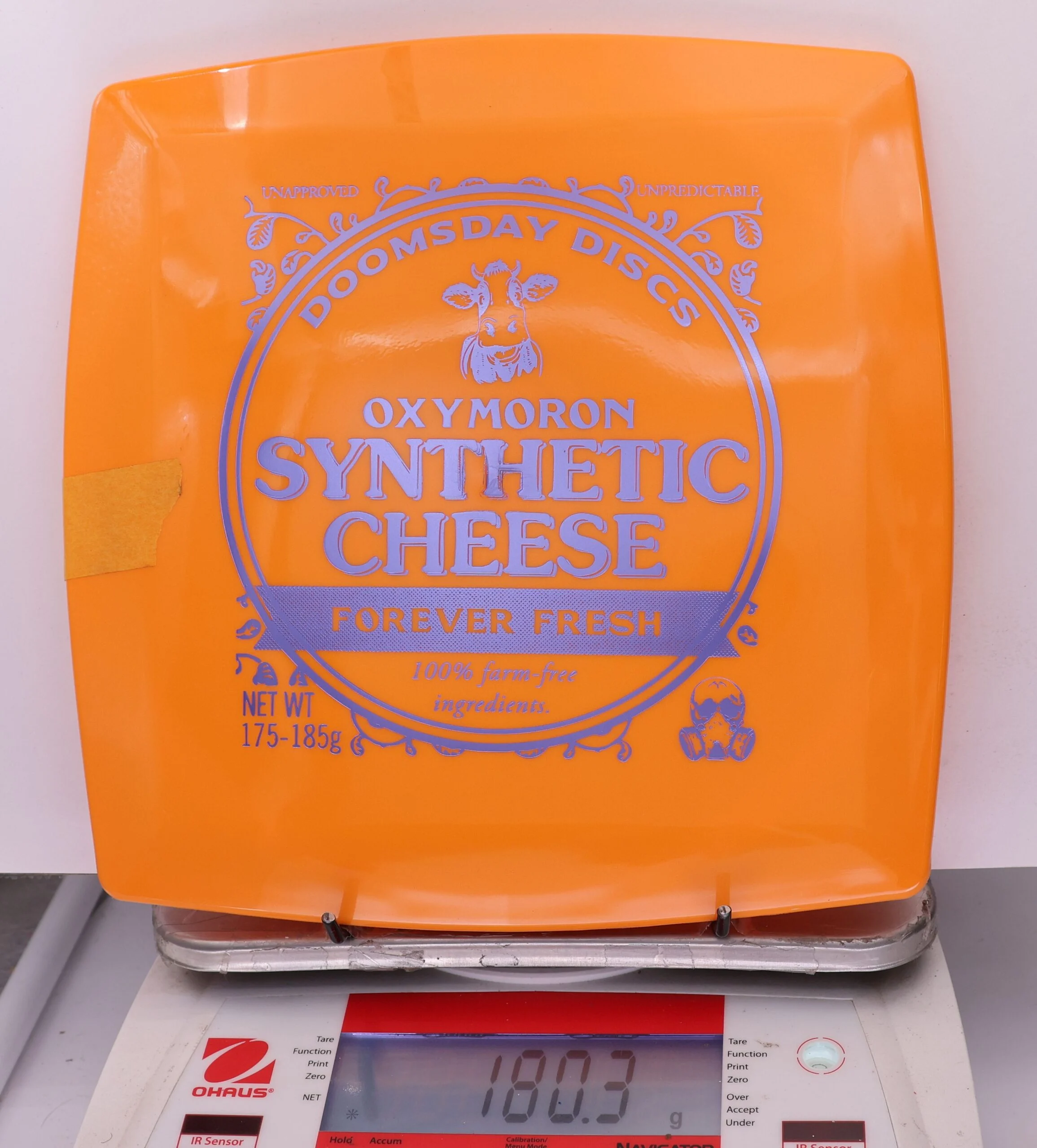 876007 Survival Oxymoron, Synthetic Cheese - #04 Orange, 180